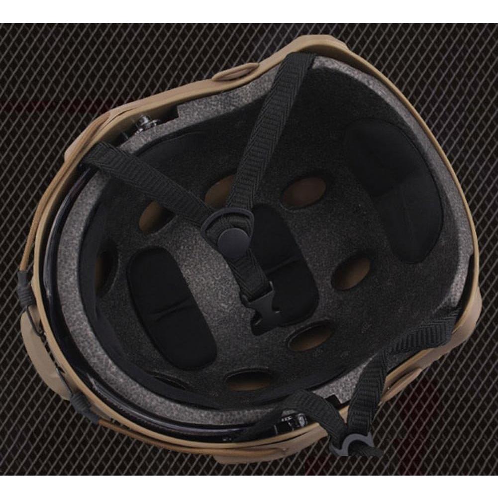 Casco Táctico ATAIRSOFT MH con Gafas Protección 550g