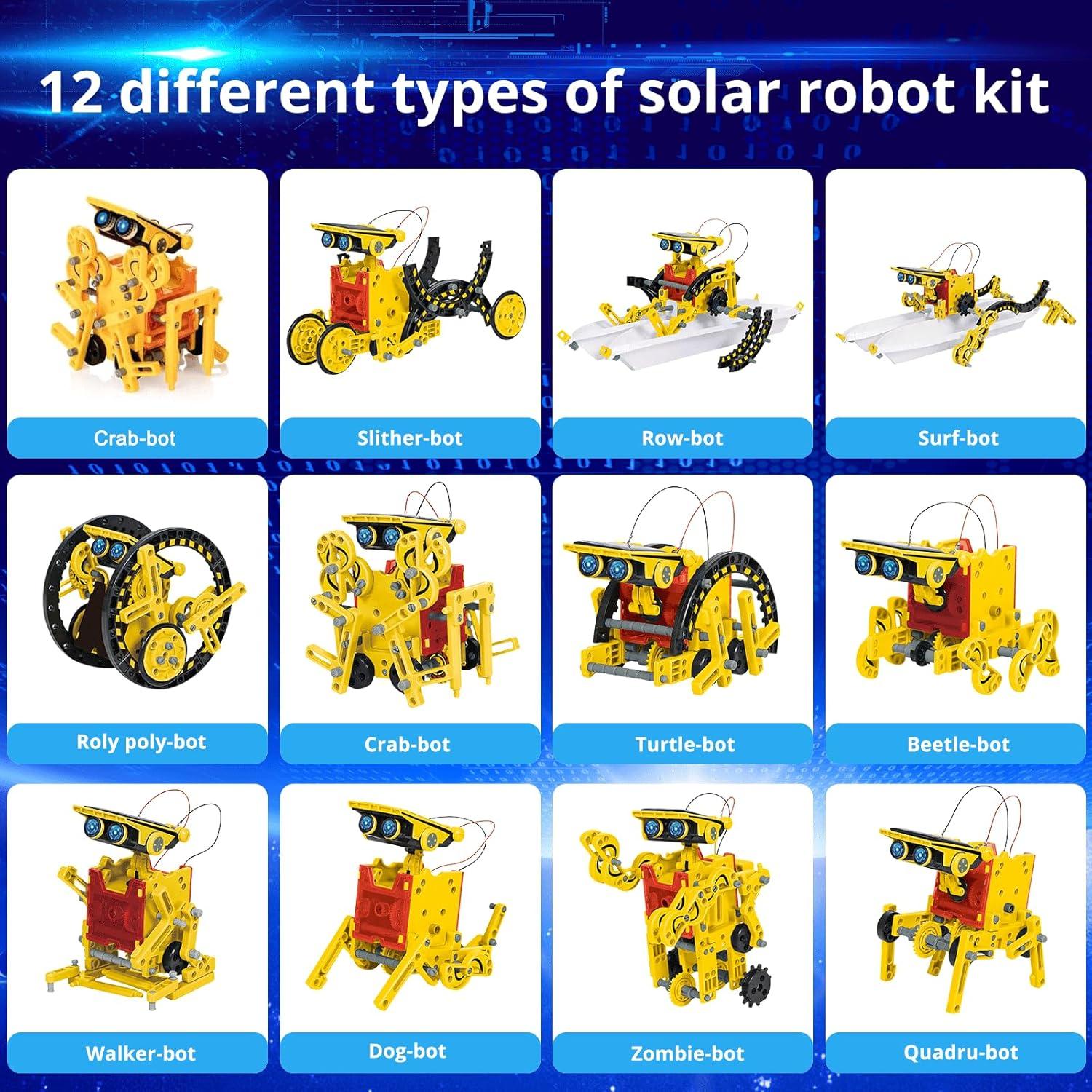 Kits de Robots Solares AESGOGO para Niños 8-12 Años