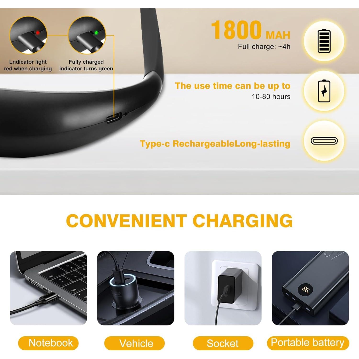 Reading Light, Rechargeable Book Light for Reading in Bed with Memory Function-Mini Portable, Ultralight Clip-on LED Bookmark Lamp for Night Reading for Book Lovers, Kids