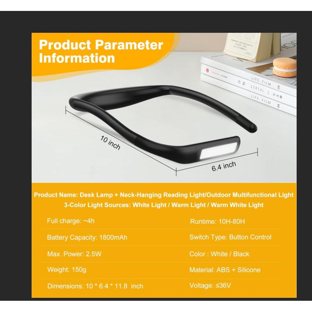 Reading Light, Rechargeable Book Light for Reading in Bed with Memory Function-Mini Portable, Ultralight Clip-on LED Bookmark Lamp for Night Reading for Book Lovers, Kids