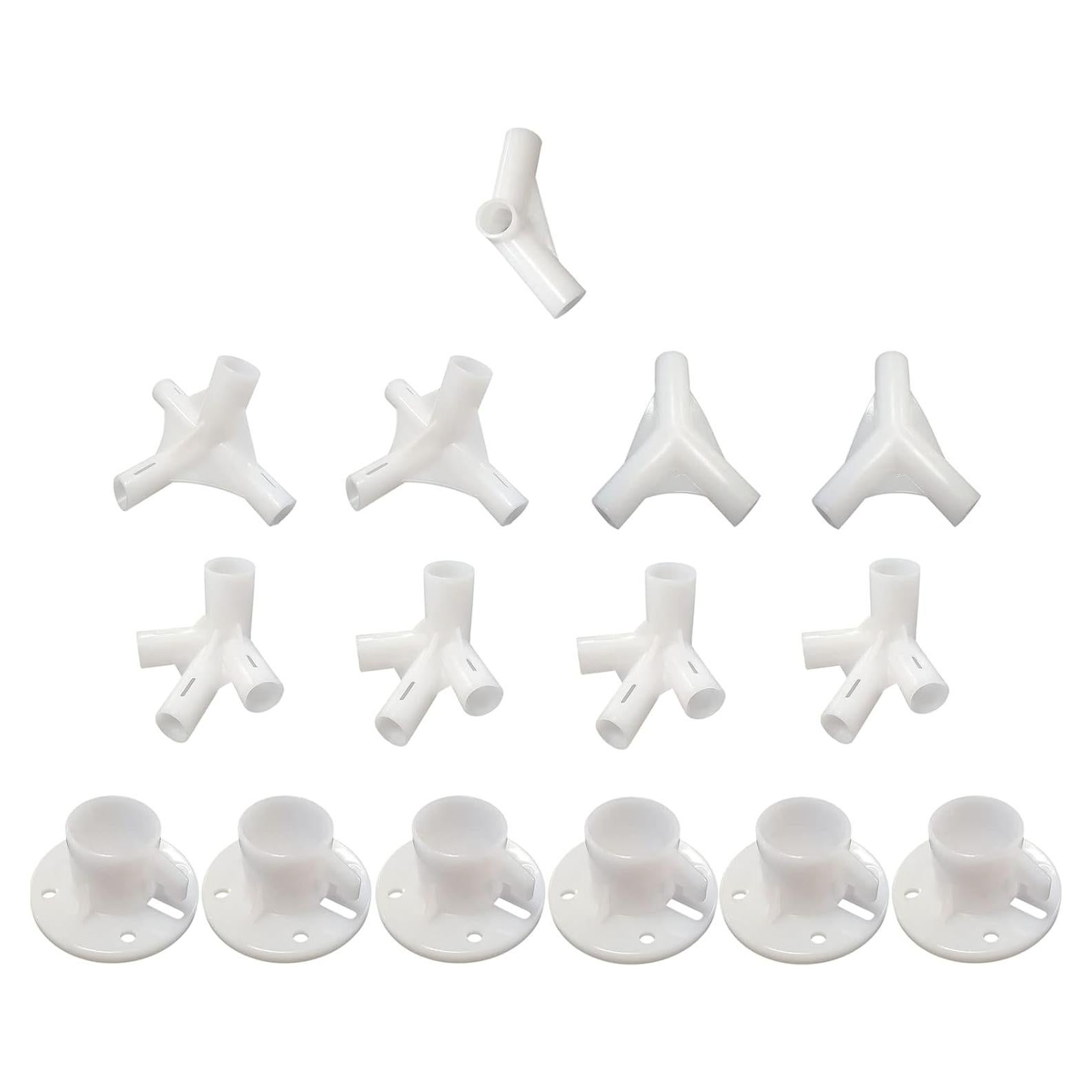 15 Piezas Repuestos Carpa Blanca Lobergel 3x6 m Accesorios