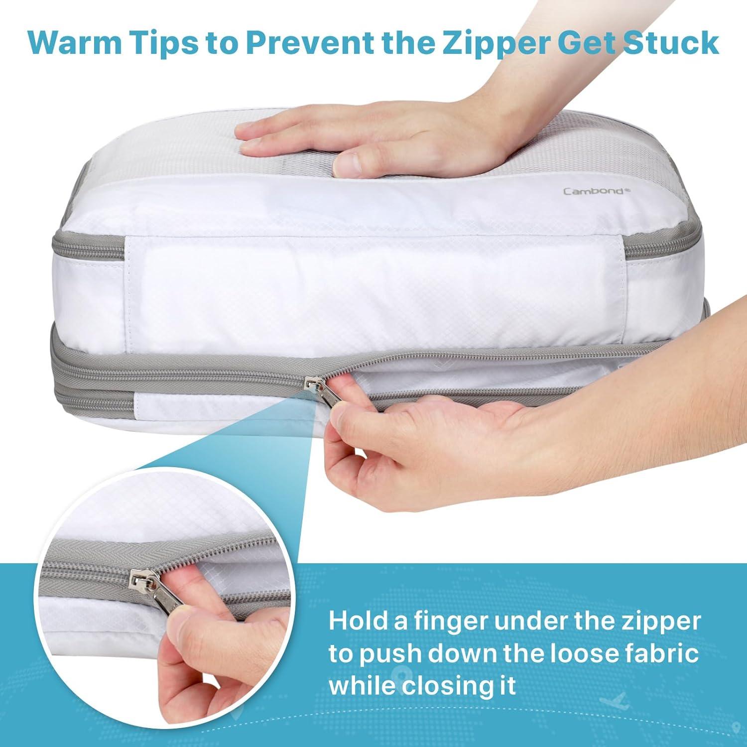 Cubo de Compresión Doble Cara Cambond 39x29x15cm para Viajes