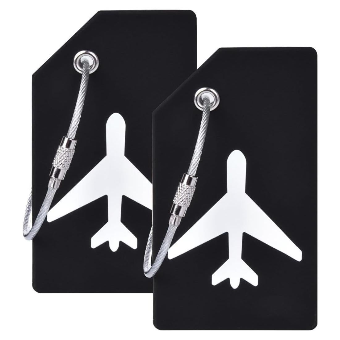 Etiqueta de Equipaje de Silicona Ovener 2Pack - Colores Brillantes