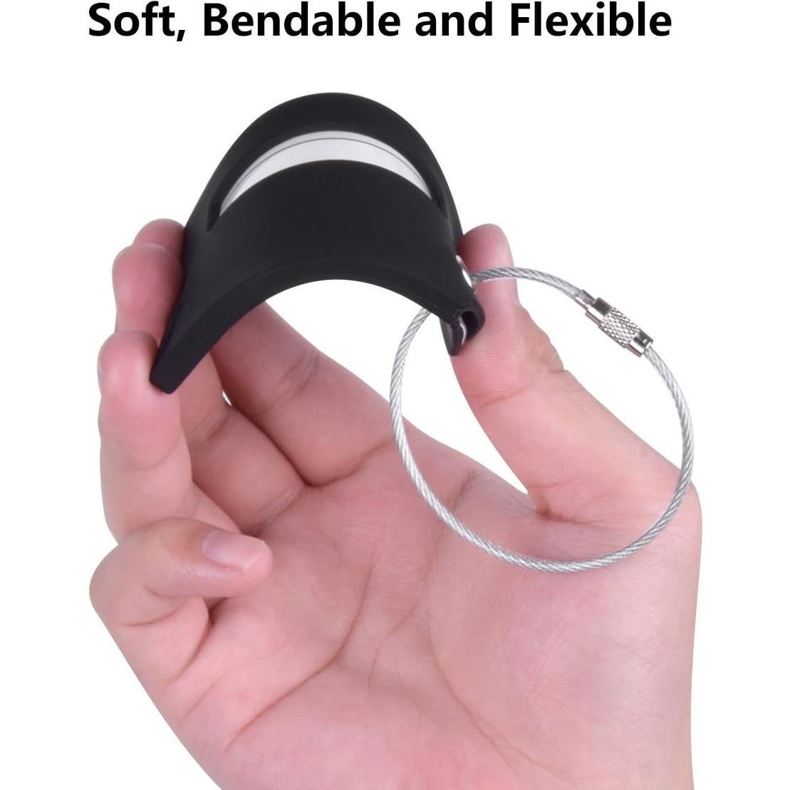 Etiqueta de Equipaje de Silicona Ovener 2Pack - Colores Brillantes