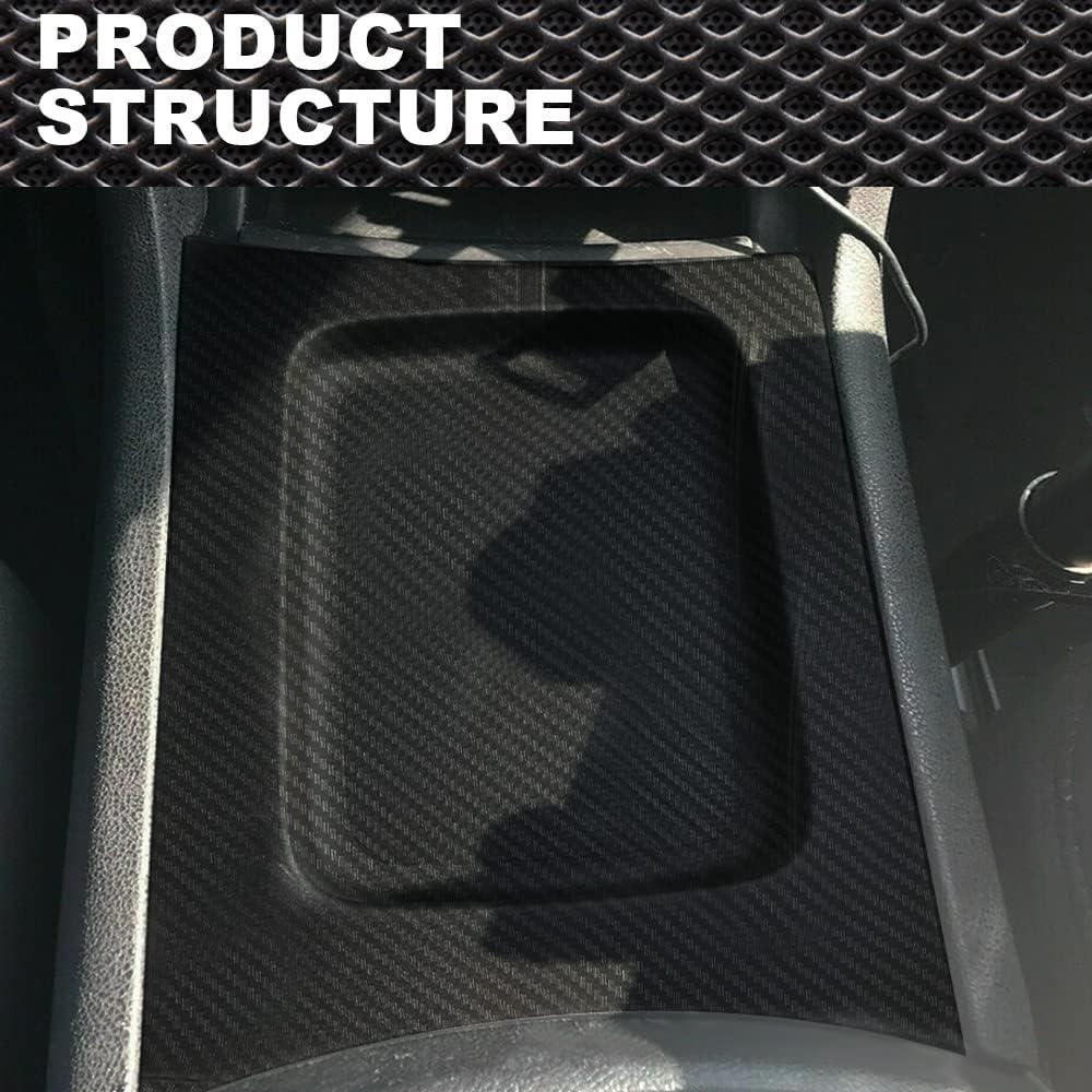 Shifter Console Tray Bezel Black Compatible with 2011-2017 Dodge Charger Center Console Cover 1RN52AAAAC 1RN52AAAAA 1RN52AAAAB