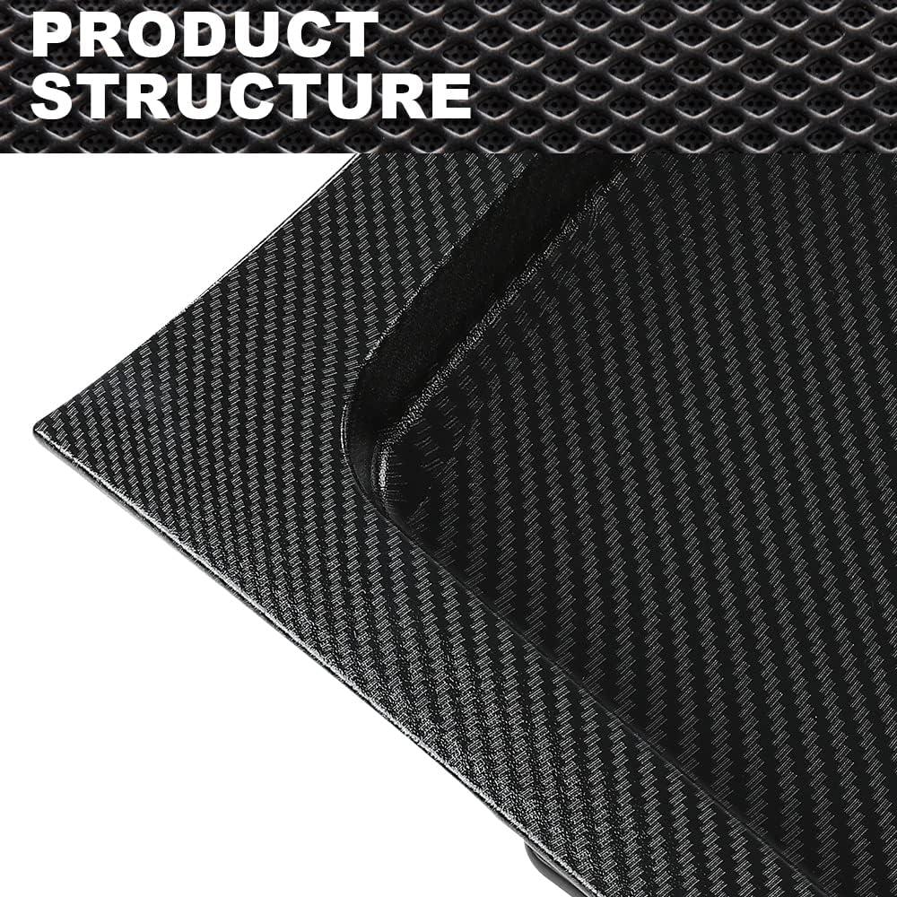 Shifter Console Tray Bezel Black Compatible with 2011-2017 Dodge Charger Center Console Cover 1RN52AAAAC 1RN52AAAAA 1RN52AAAAB