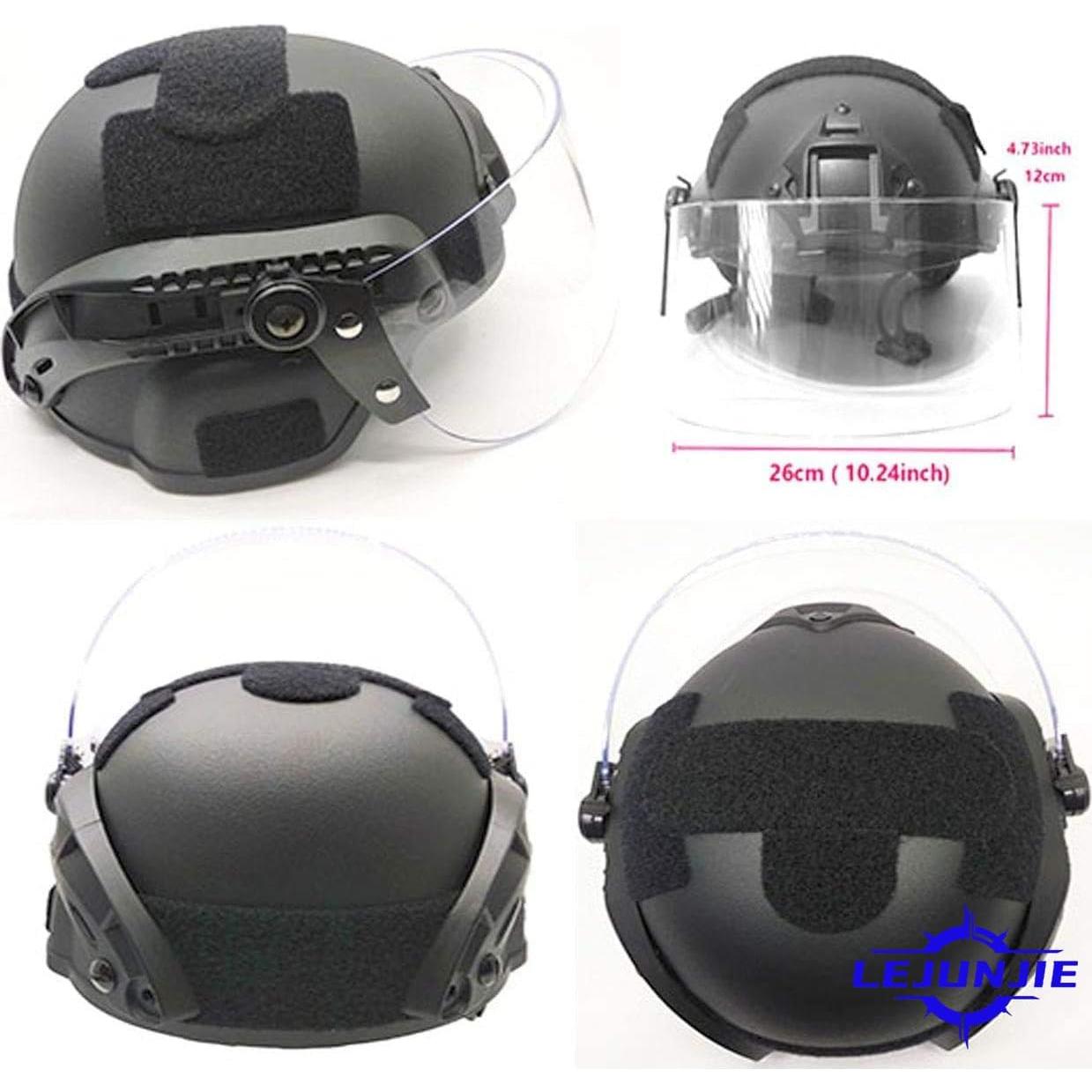 Casco Táctico LEJUNJIE MICH 2000 con Visera y Gafas