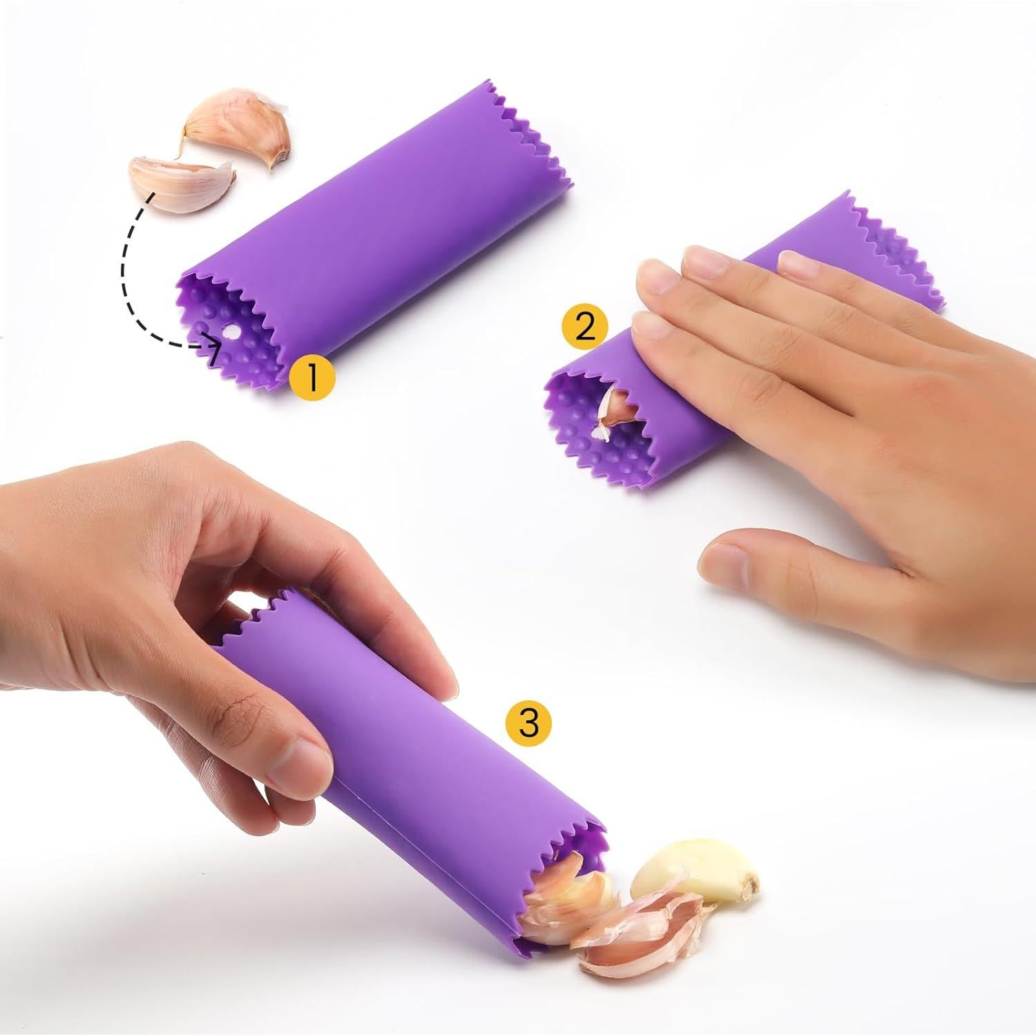 Prensa de Ajo BURLIHOME Acero Inoxidable 19.5 cm Negra