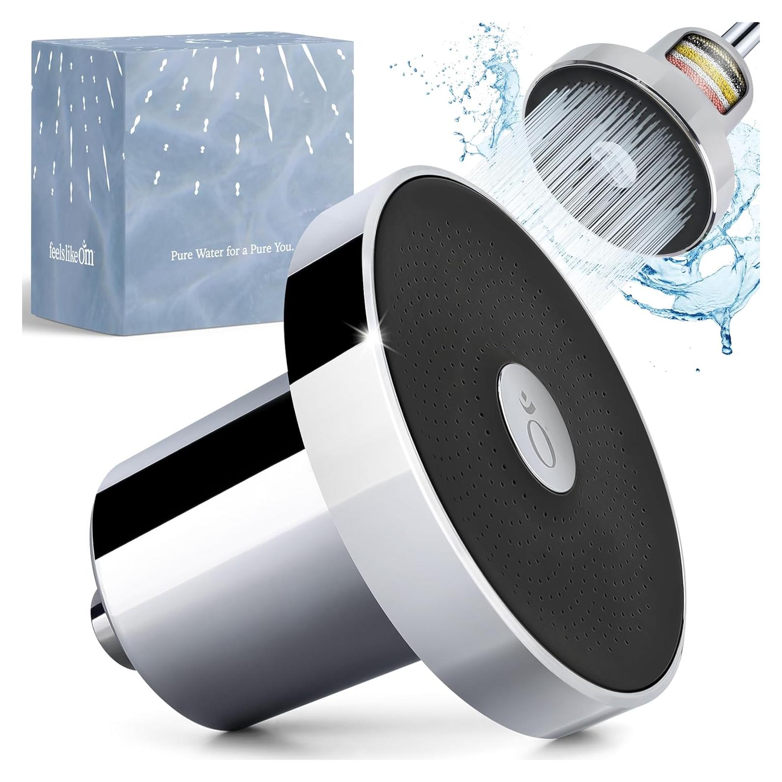 Cabezal de Ducha Filtrado Feels Like Om - Alta Presión 20 Etapas