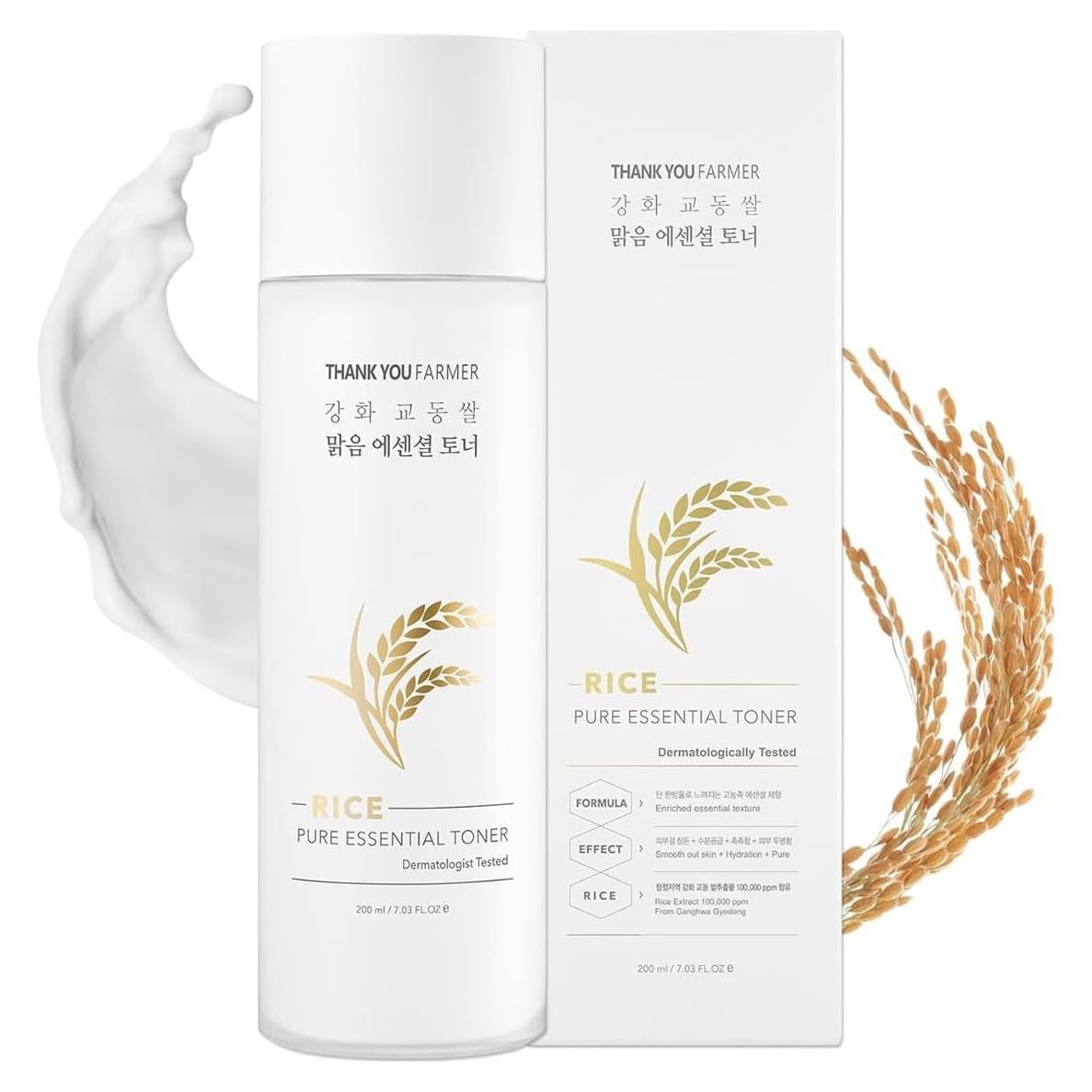 Toner Facial Hidratante Thank You Farmer - 199.5 ml - K-Beauty