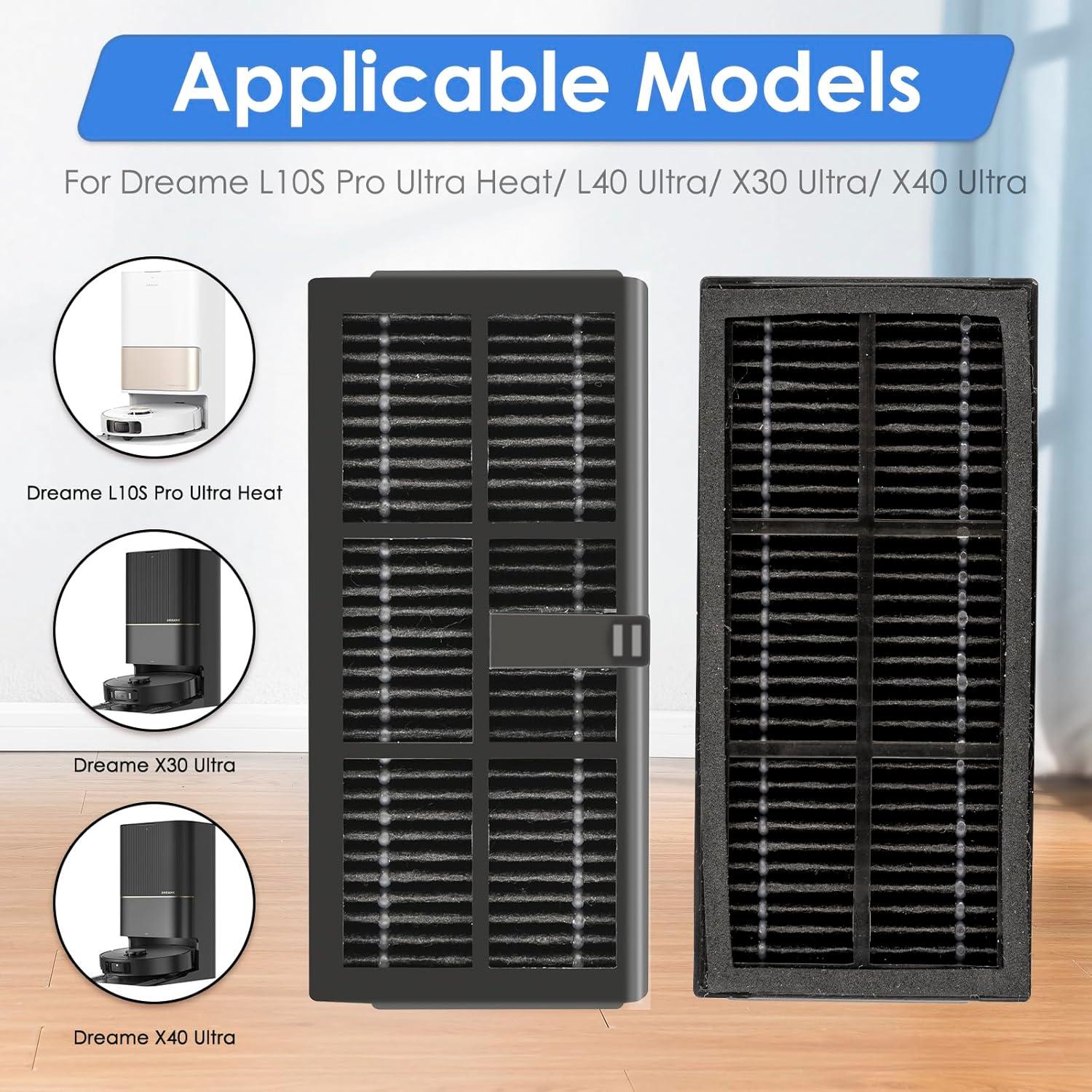 Filtro HEPA de Reemplazo FILTERIST X40 Ultra - 4 Piezas