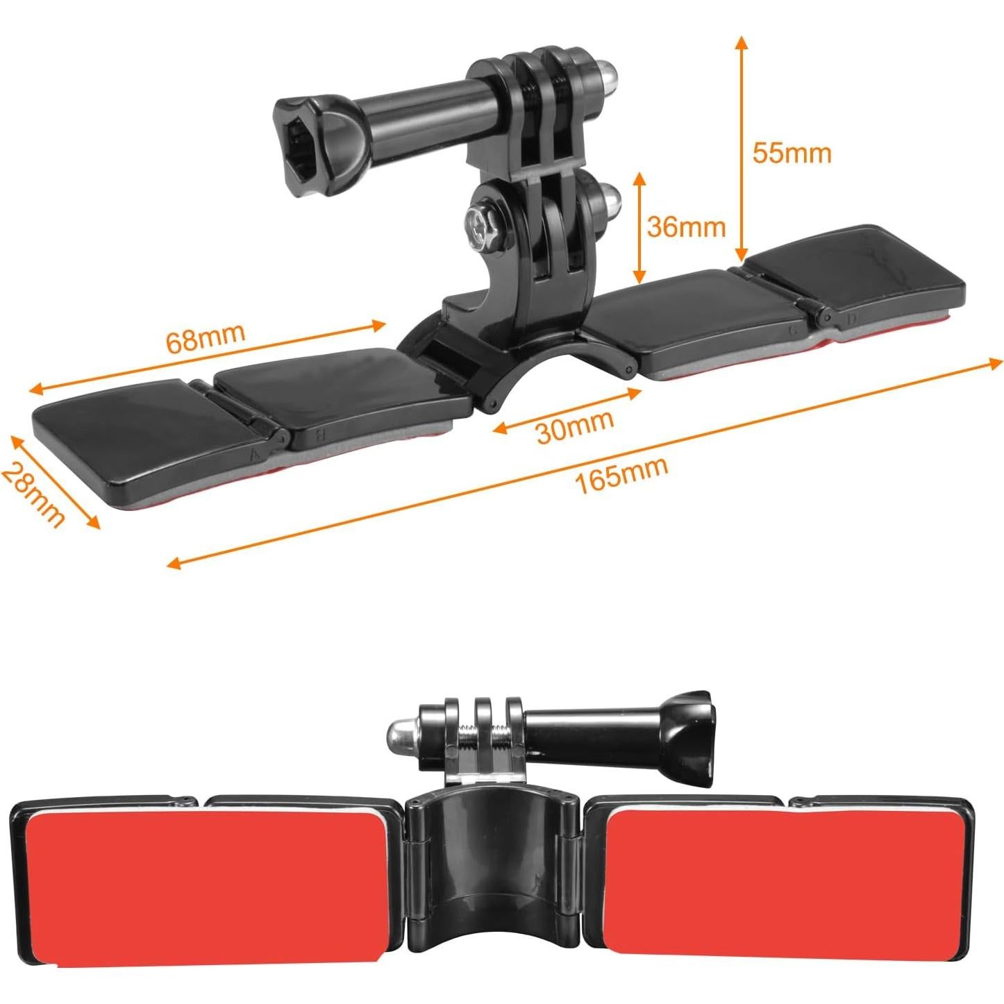 Montaje en Barbilla para Casco Lupholue con Almohadillas Adhesivas