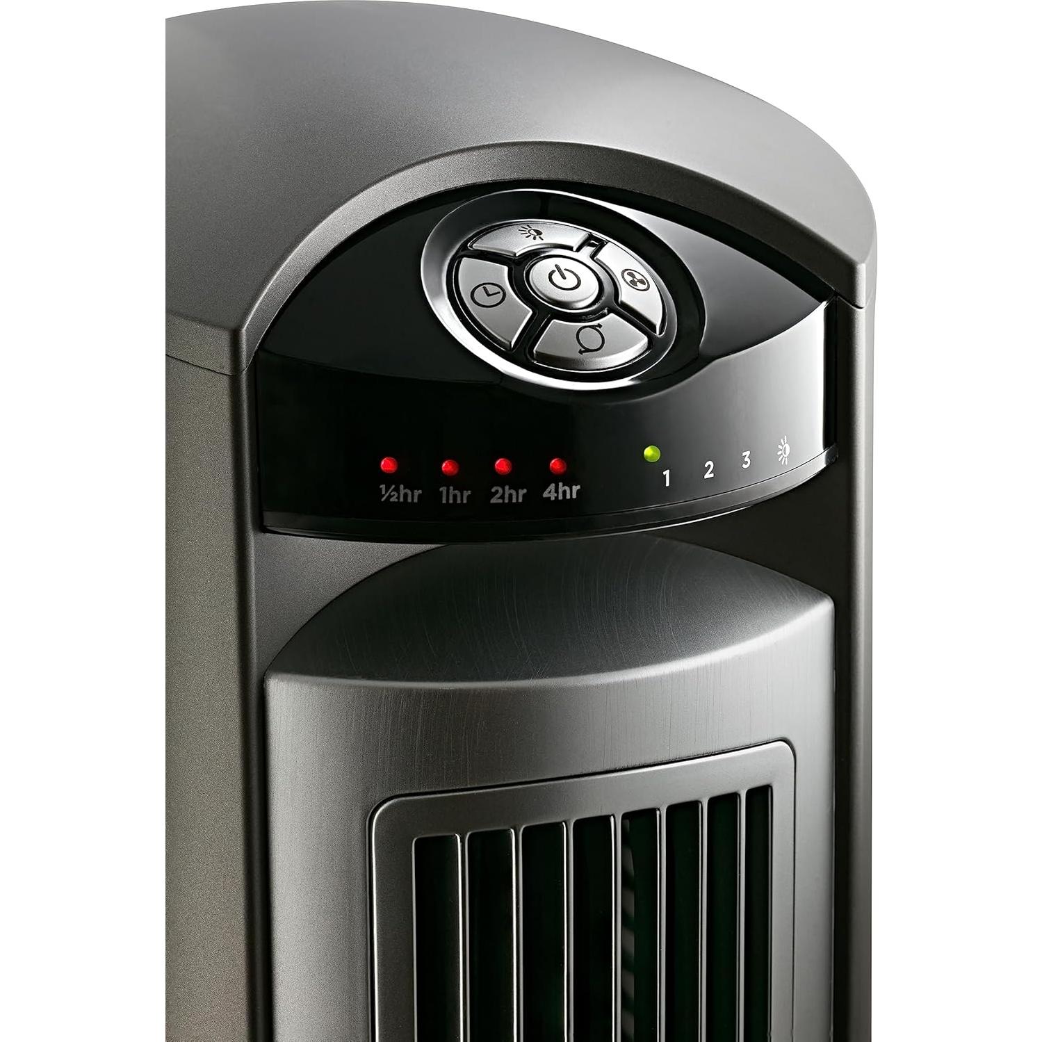 Ventilador de Torre Oscilante Lasko T42951 106.68 cm Plata