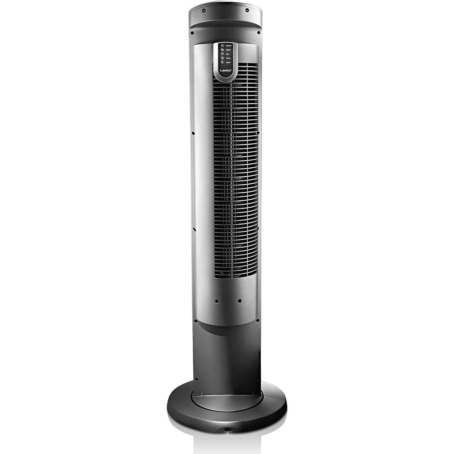 Ventilador de Torre Oscilante Lasko T42951 106.68 cm Plata
