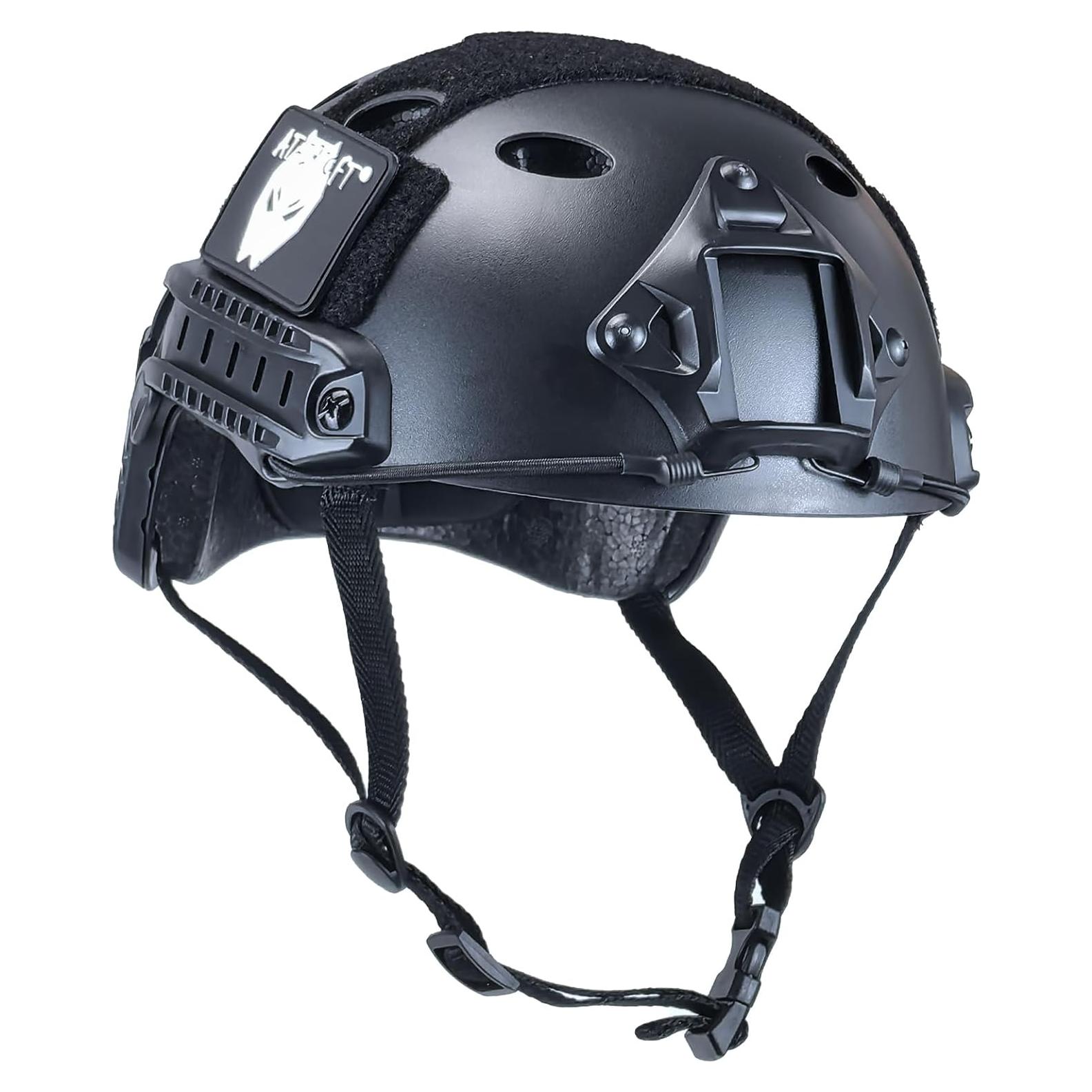 Casco Táctico ATAIRSOFT PJ para Airsoft y Paintball