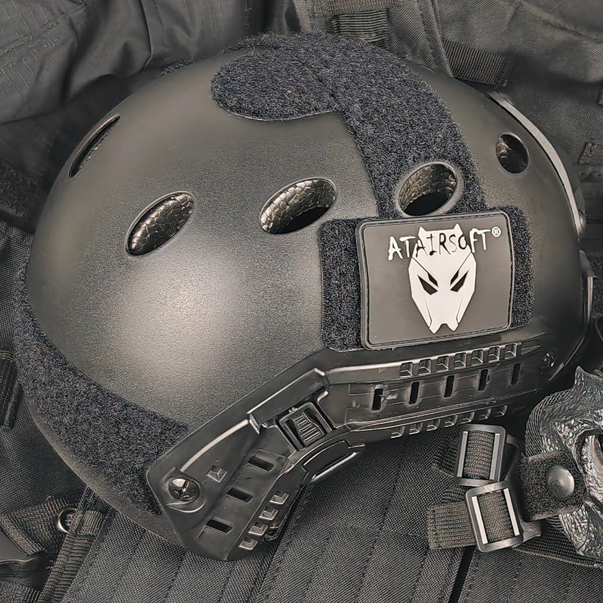 Casco Táctico ATAIRSOFT PJ para Airsoft y Paintball