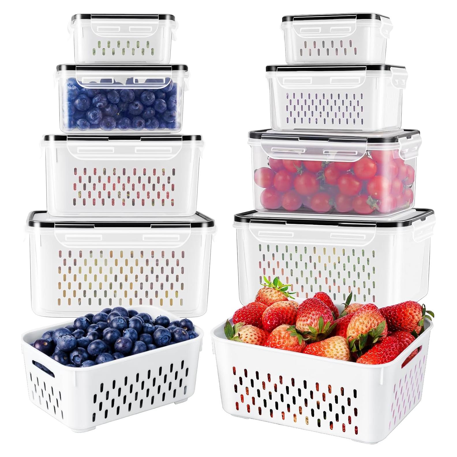 Contenedores de Almacenamiento Freshmage 8 Piezas Herméticos