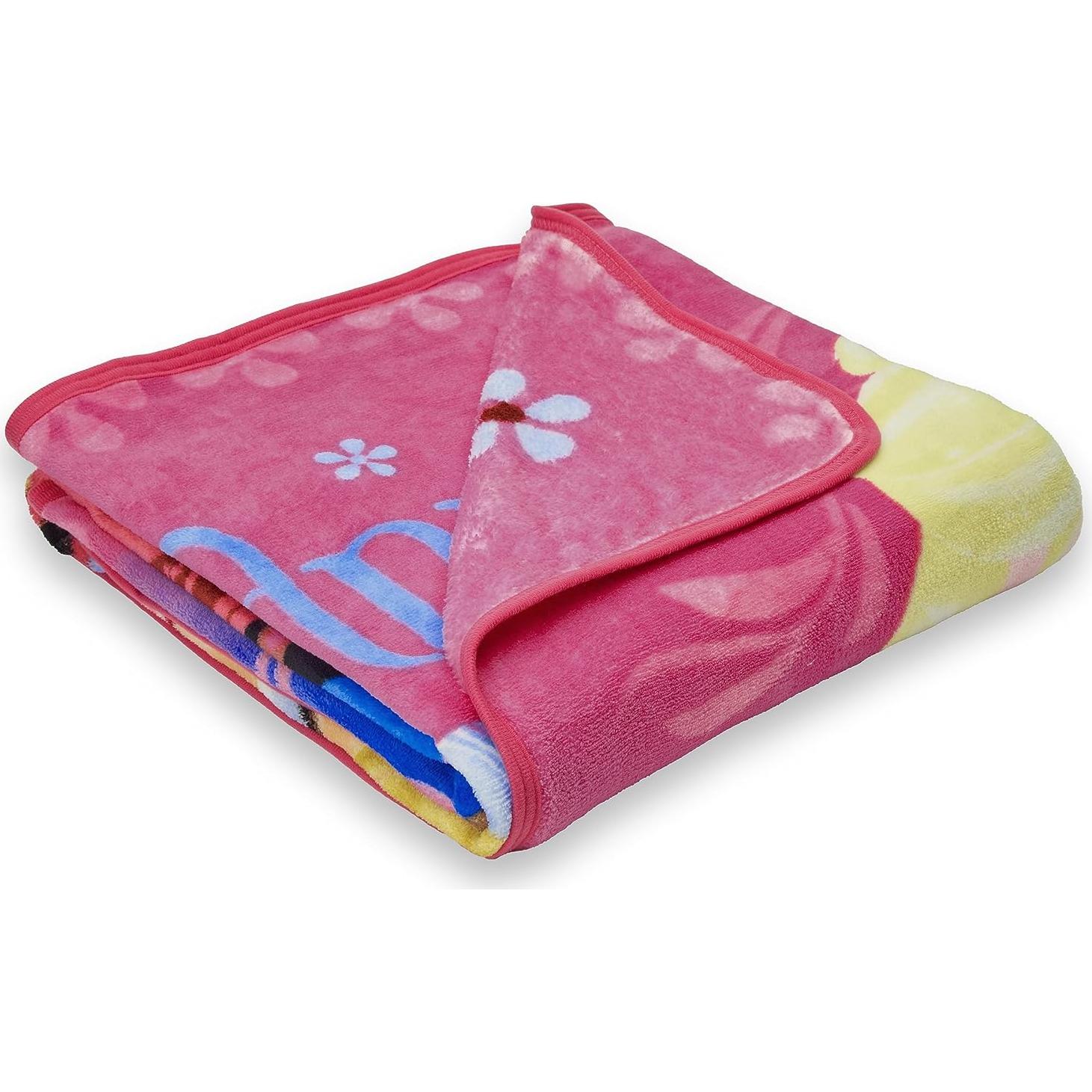 Manta de Micro Raschel Congelada Disney Hermanas Queridas 116.8x152.4cm