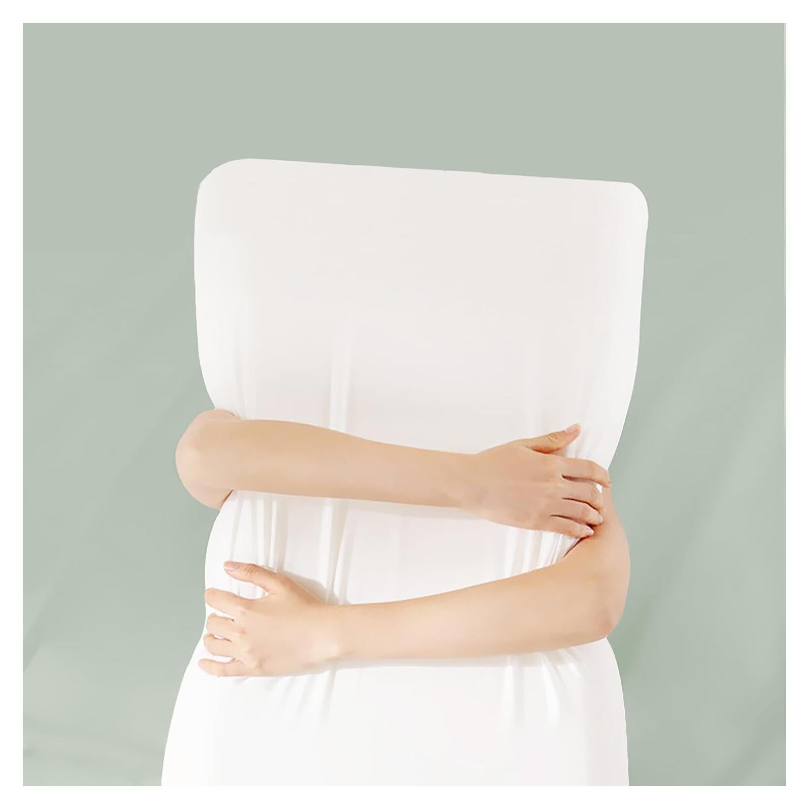 Almohada Viscoelástica Moccabebe Queen 70x40x10cm Blanca