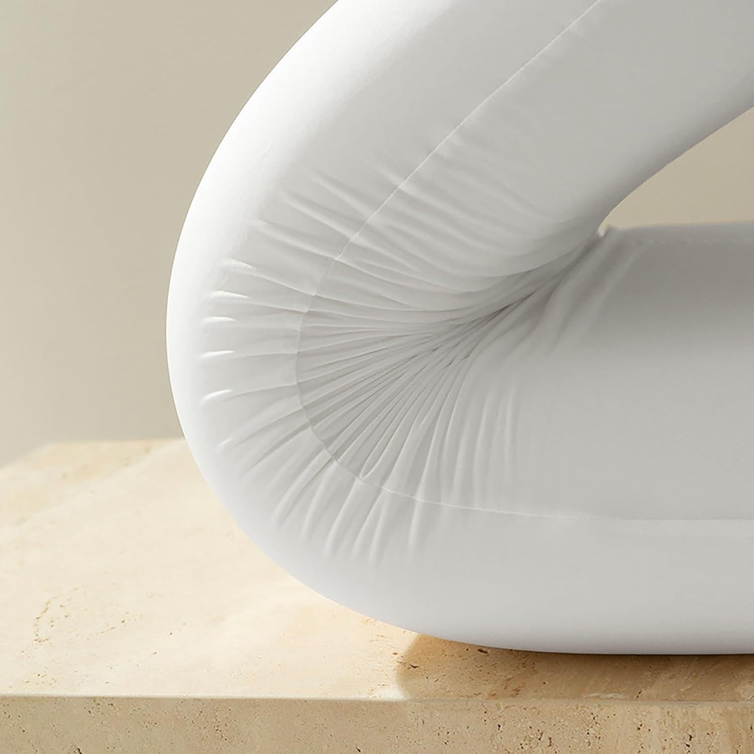 Almohada Viscoelástica Moccabebe Queen 70x40x10cm Blanca