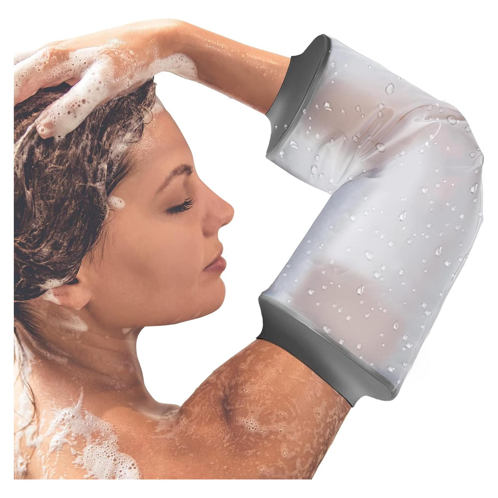 Cubierta de Ducha Impermeable Zoyehoo para Línea PICC - Tamaño S