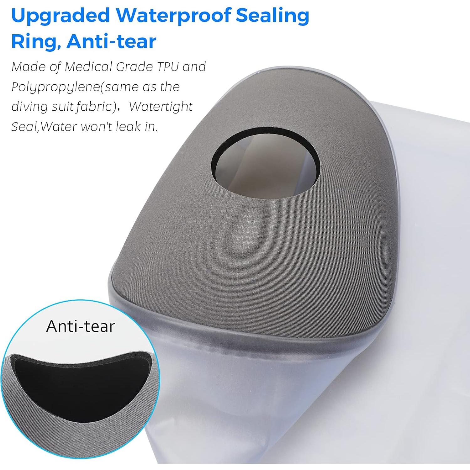 Cubierta de Ducha Impermeable Zoyehoo para Línea PICC - Tamaño S