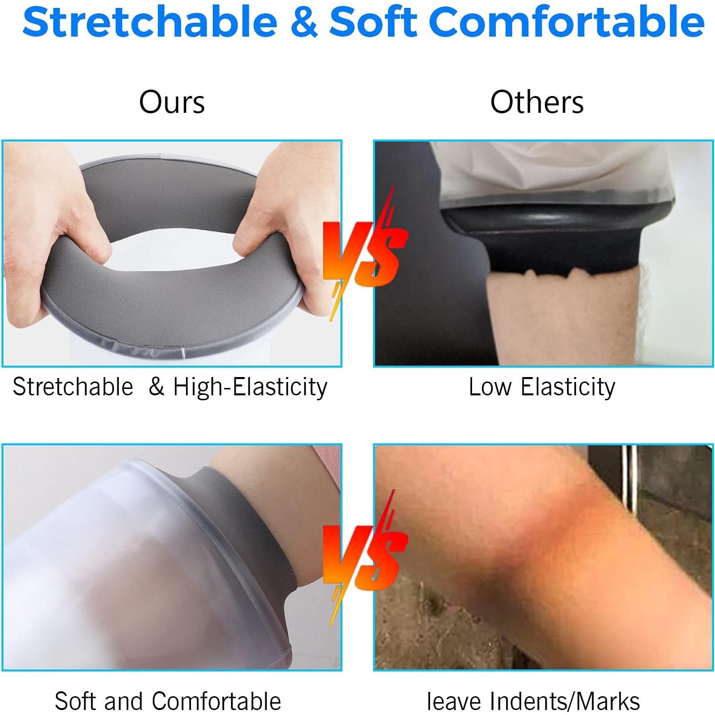 Cubierta de Ducha Impermeable Zoyehoo para Línea PICC - Tamaño S