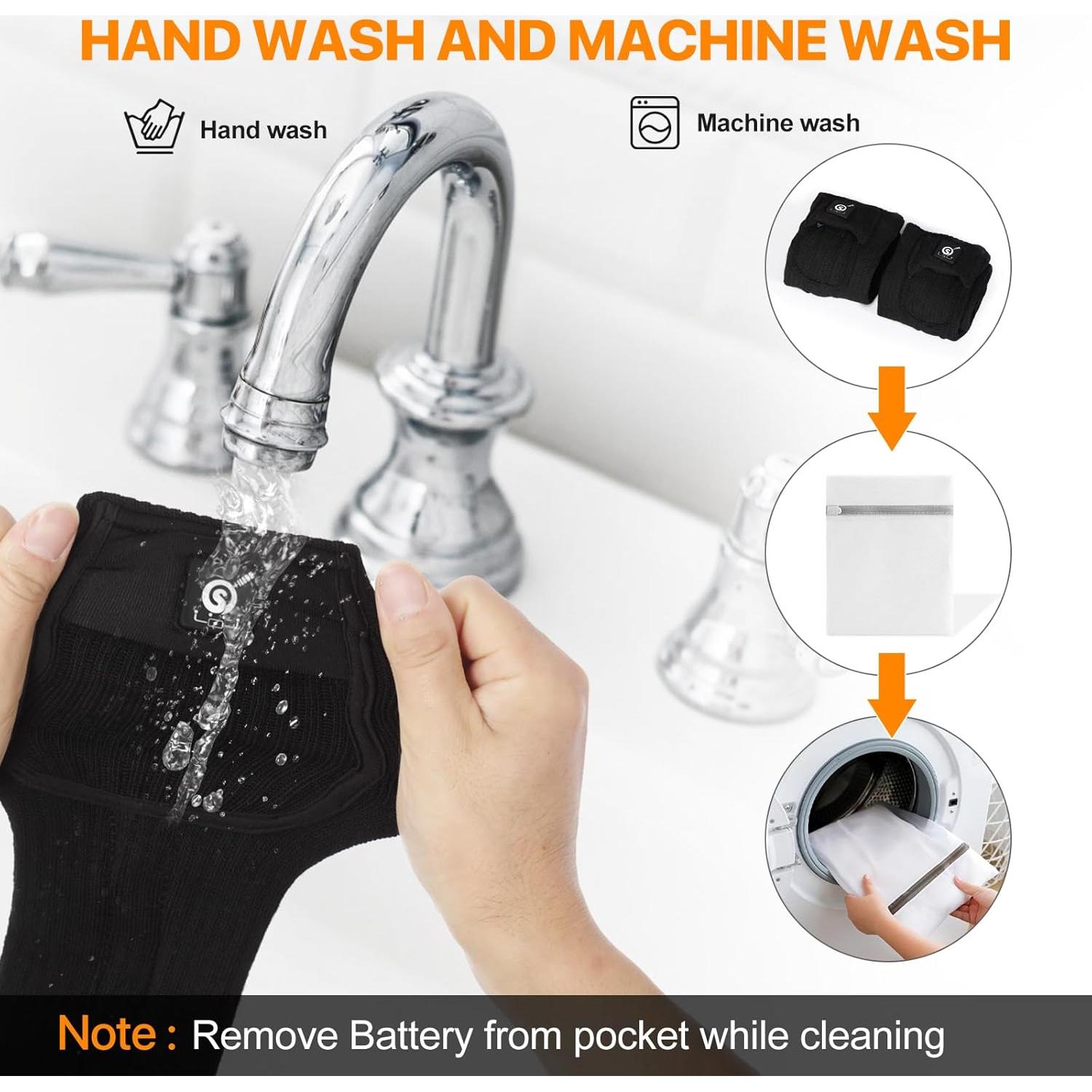 Calcetines Calentados SNOW DEER Unisex Eléctricos 7.4V