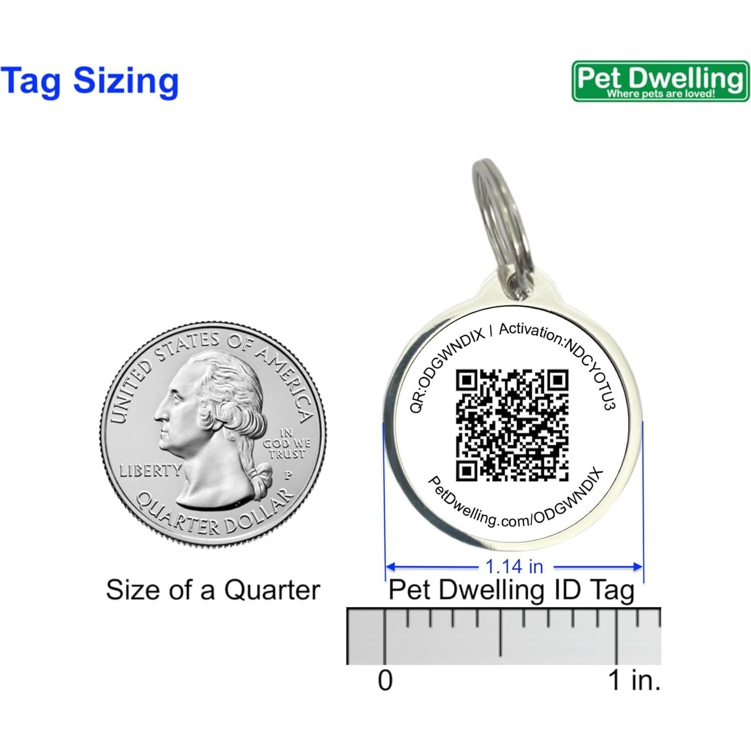 Etiquetas QR Premium para Mascotas Pet Dwelling - Pata Negra