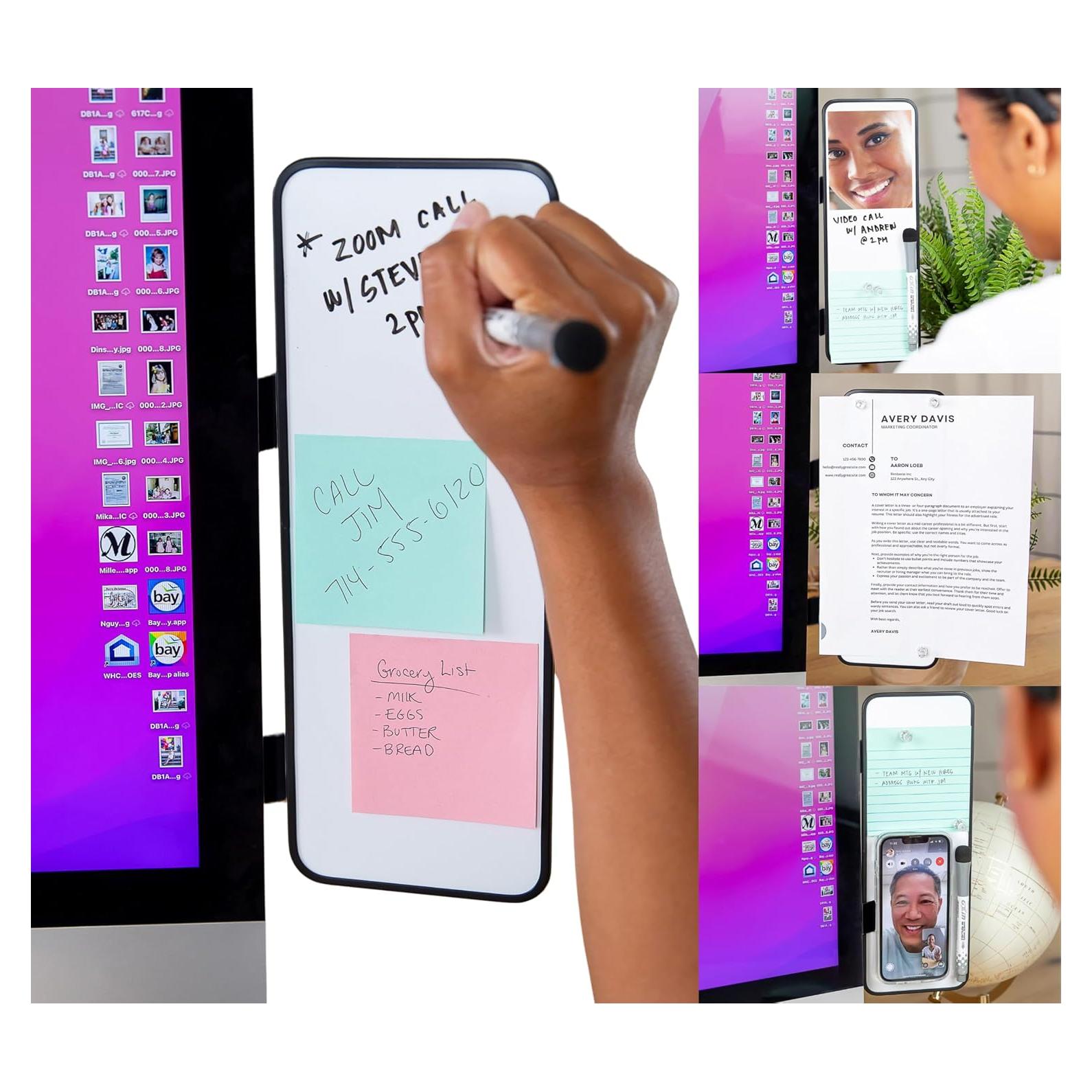 Tablero Magnético Removible Monstera Home 30x11 cm Multiusos