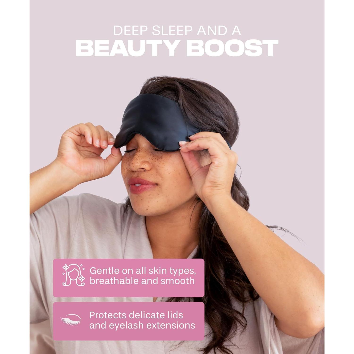 Máscara de Sueño de Seda Colorado Home Co - Paquete de 2