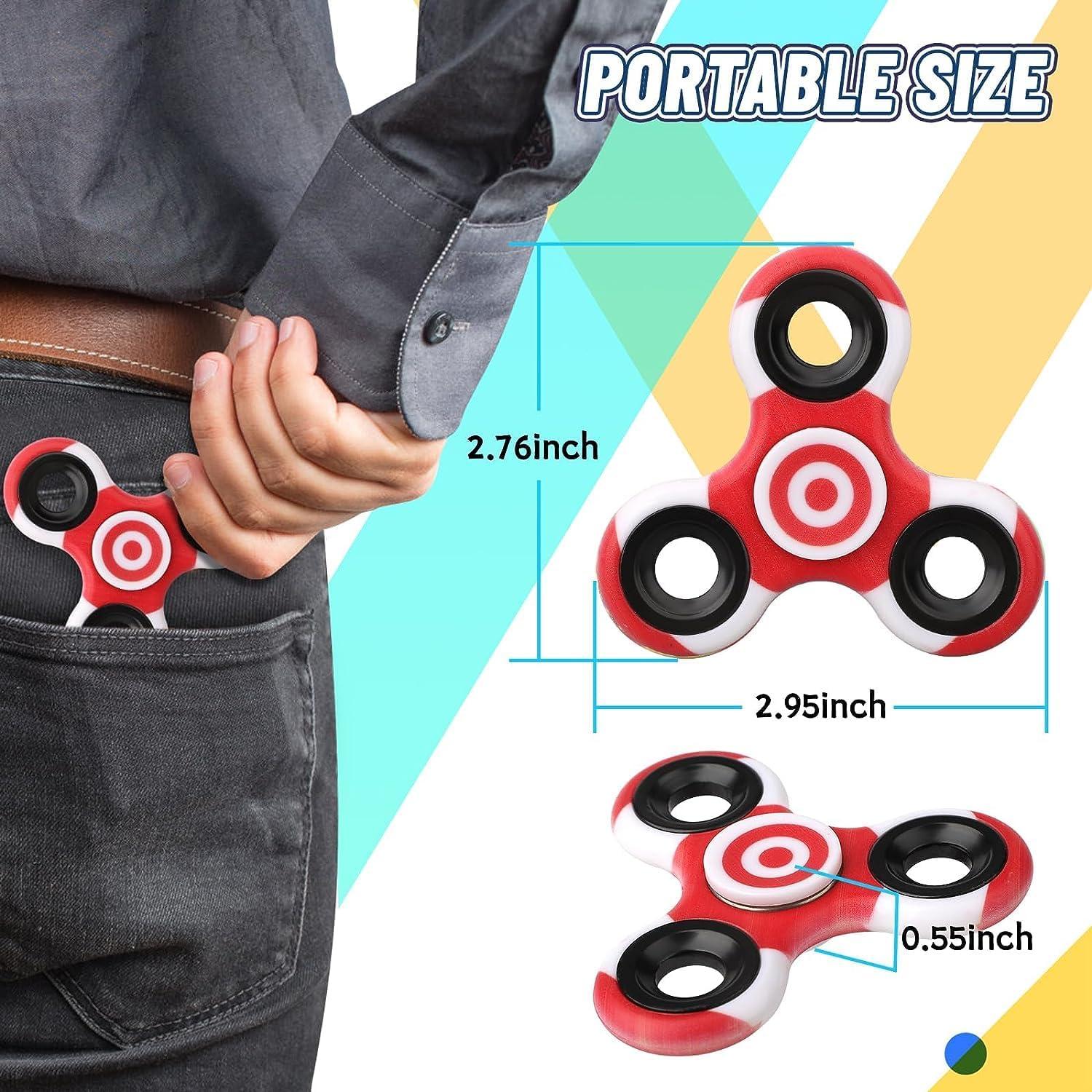 Paquete de 12 Fidget Spinners de Metal Mechaniker para Niños