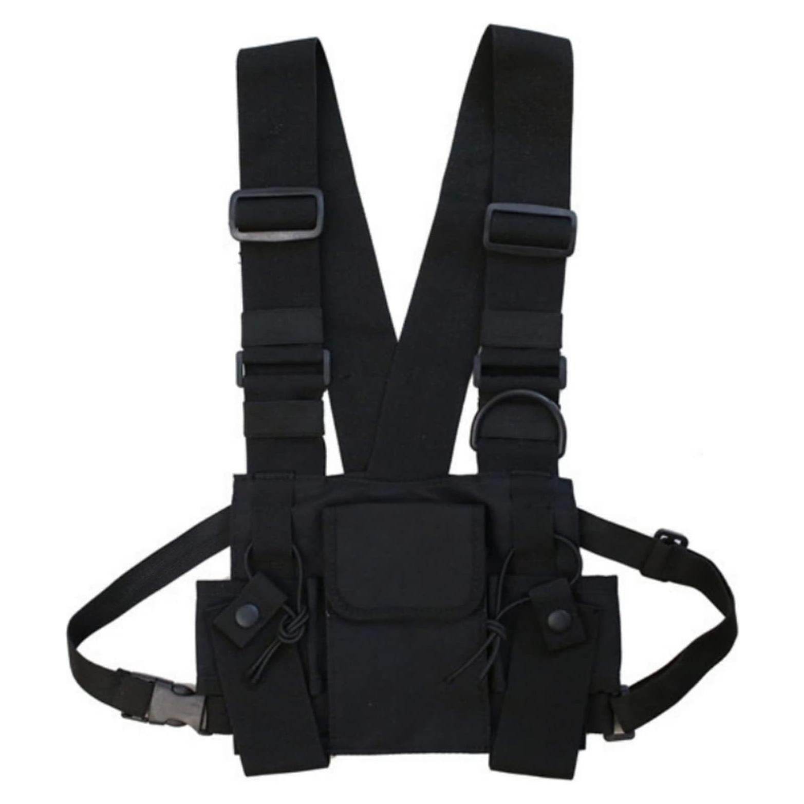 Bolsa de Pecho Táctica CZDLDNXS Multifuncional 21x18cm