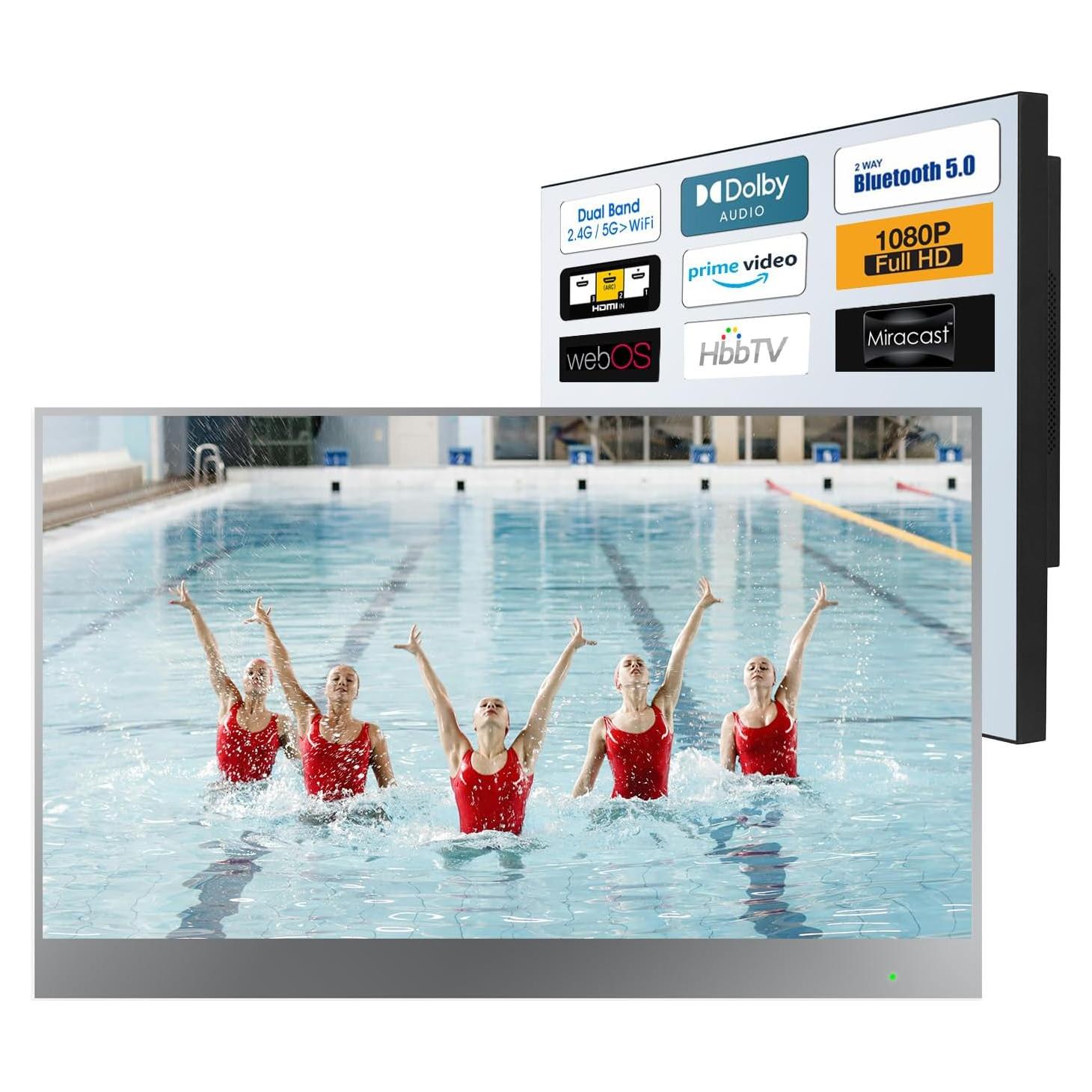 Televisor Espejo Inteligente Soulaca 22" IP65 webOS Wi-Fi Bluetooth