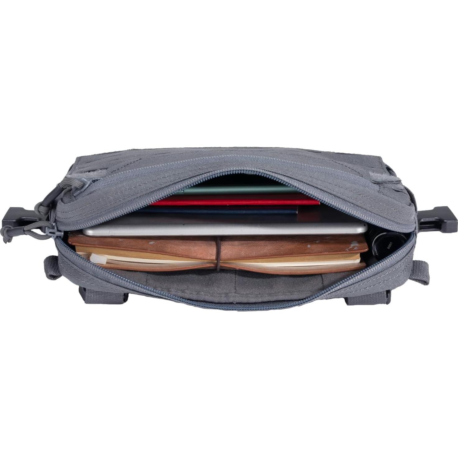 Mochila Táctica de Pecho EXCELENTE ELITE SPANKER Gris EDC