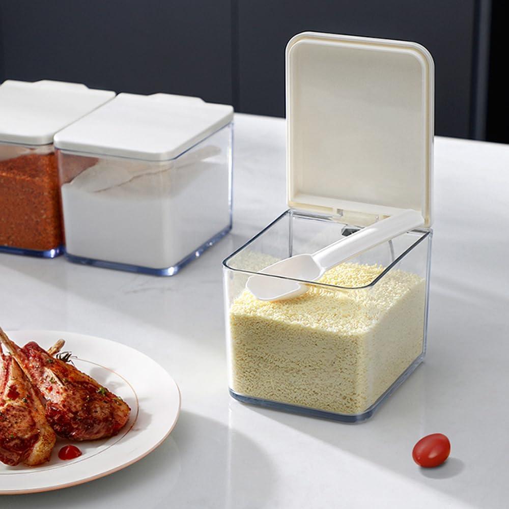 Contenedor de Especias MAR·WENSED 3 Piezas 600ml Acero Inoxidable