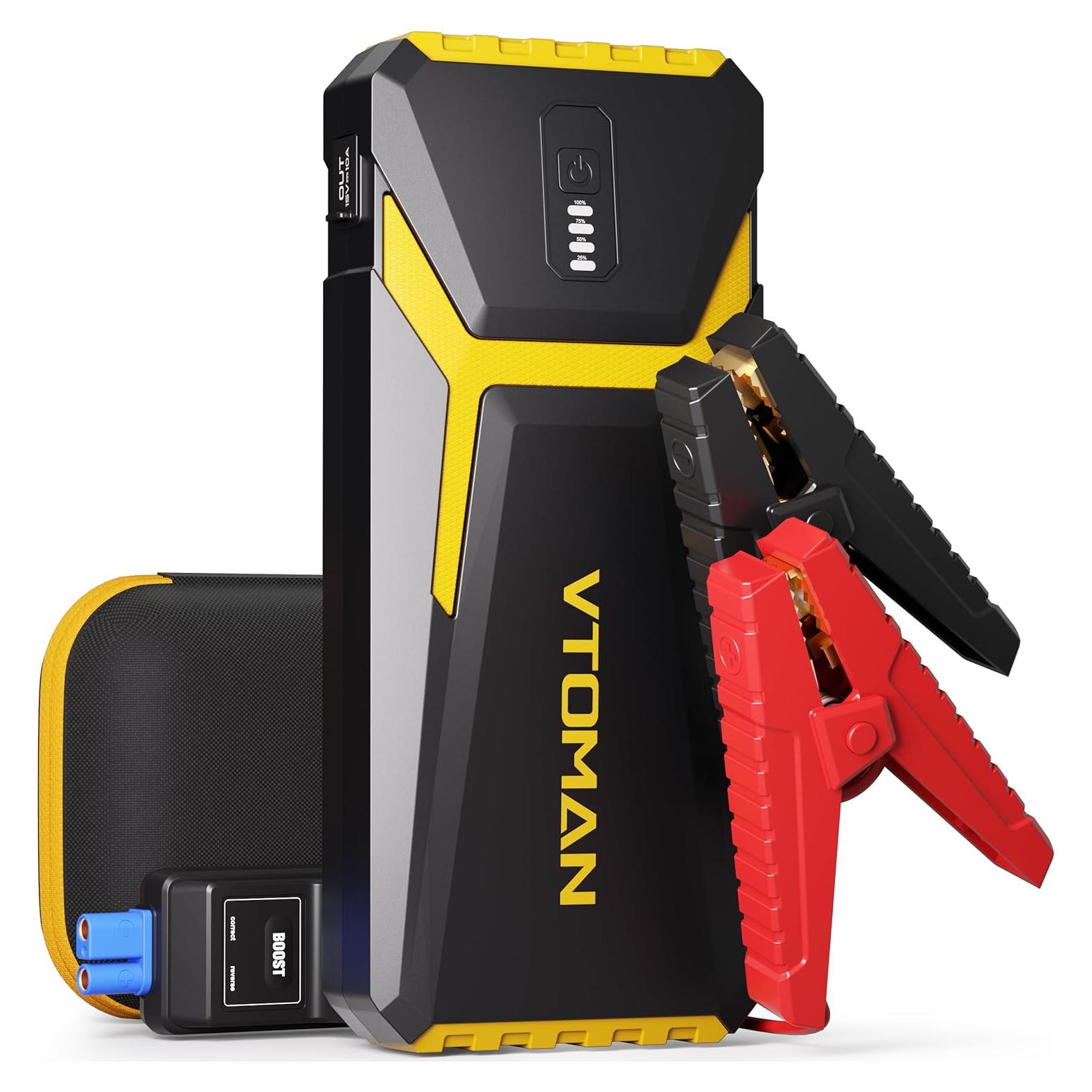 VTOMAN V10 Pro 4500A Arrancador de Coche Portátil 12V