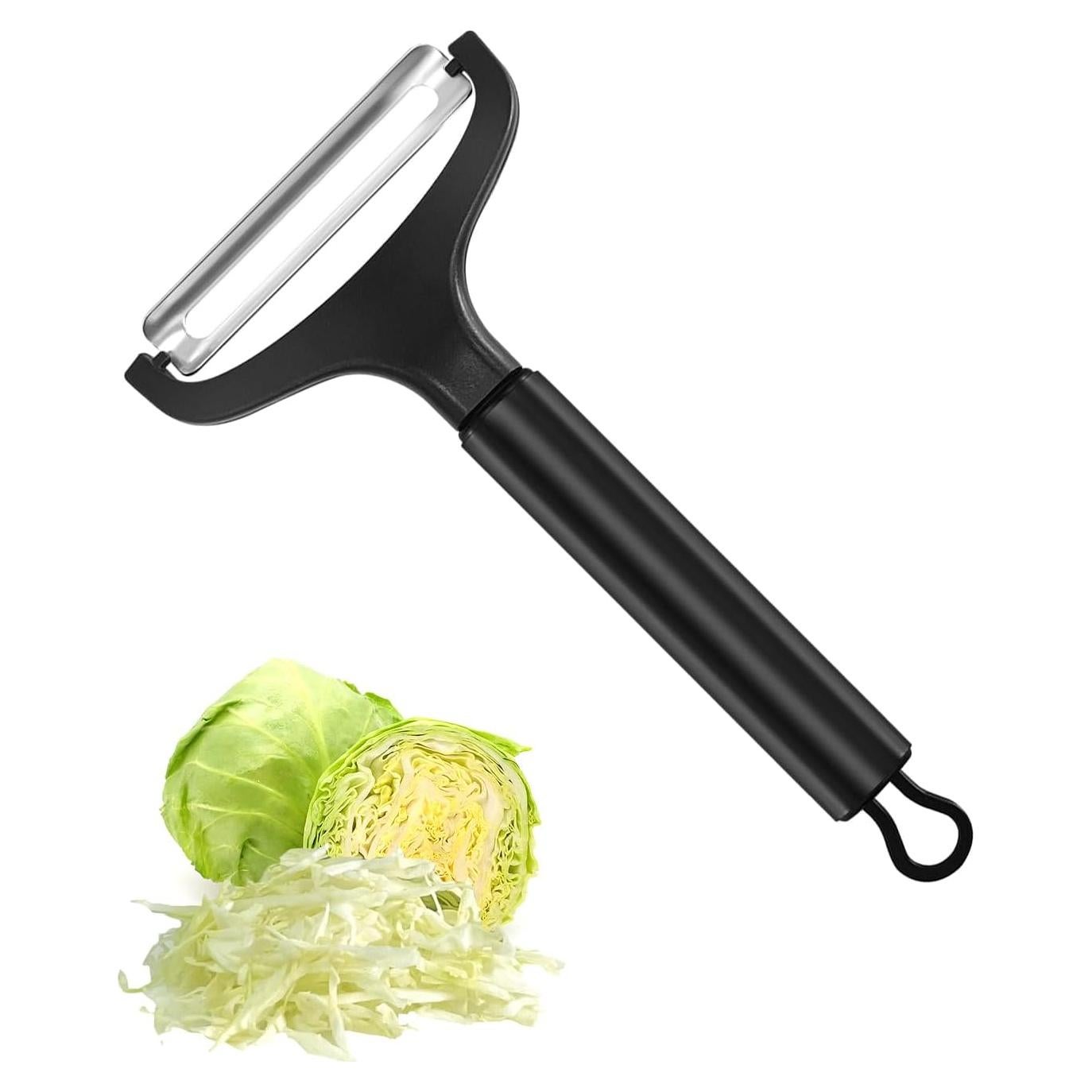 Pelador de Verduras LHS 200804 Acero Inoxidable Negro