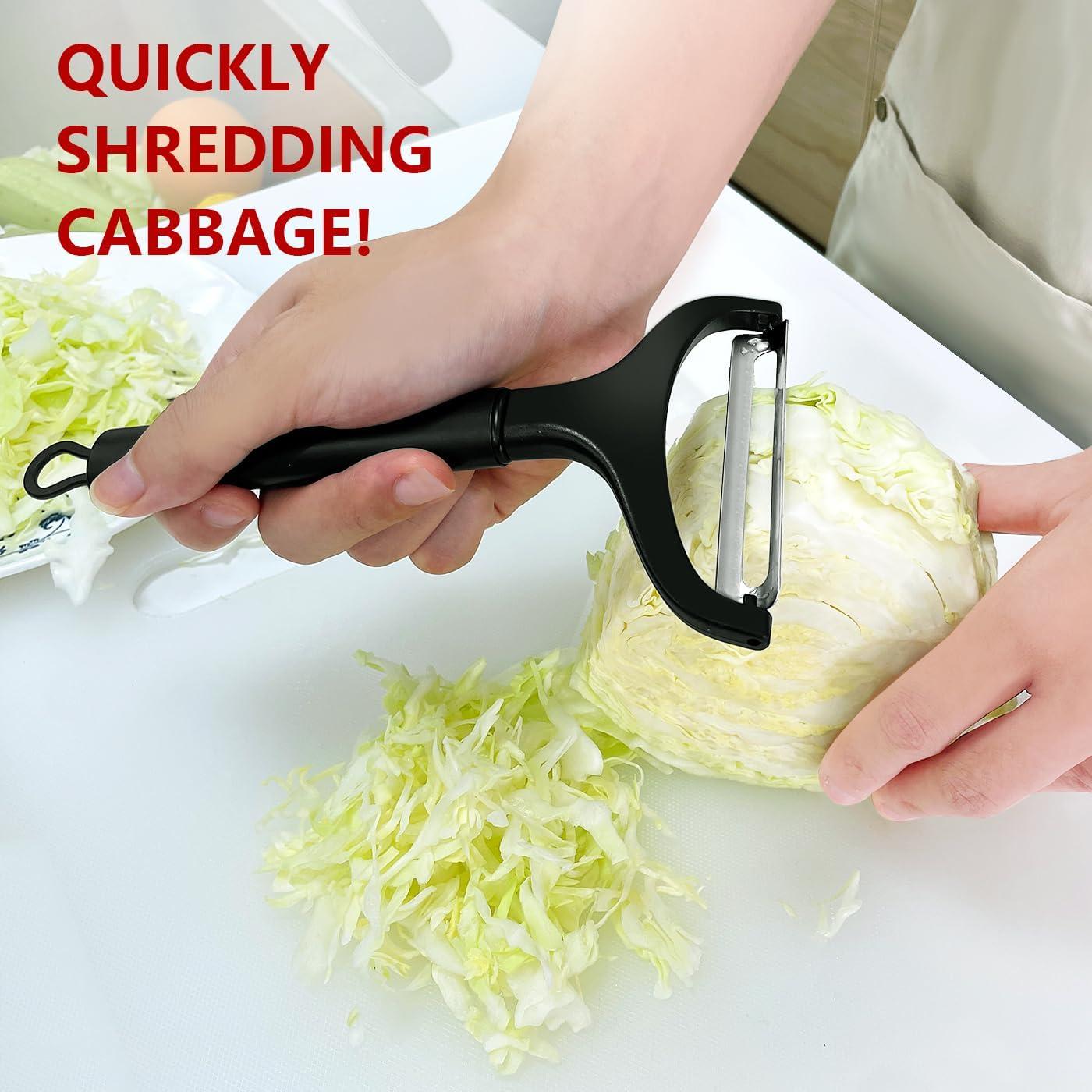 Pelador de Verduras LHS 200804 Acero Inoxidable Negro