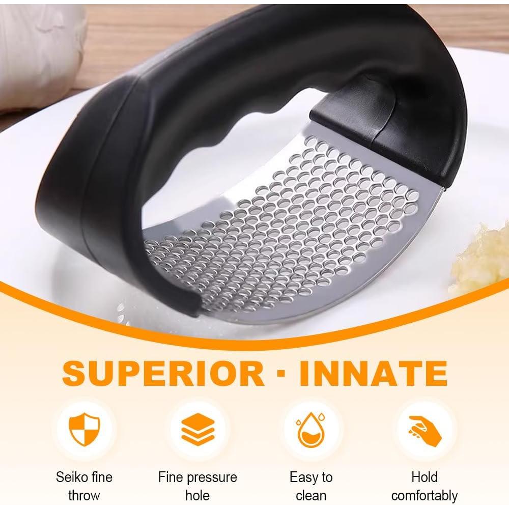 Juego de Prensador de Ajo y Soporte para Cebolla Hoehew