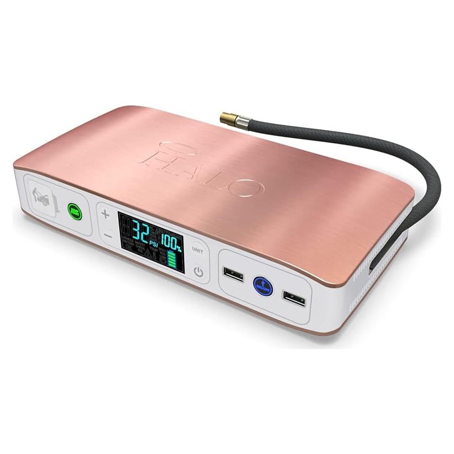 HALO Bolt Air 58830 mWh Arrancador y Compresor - Oro Rosa