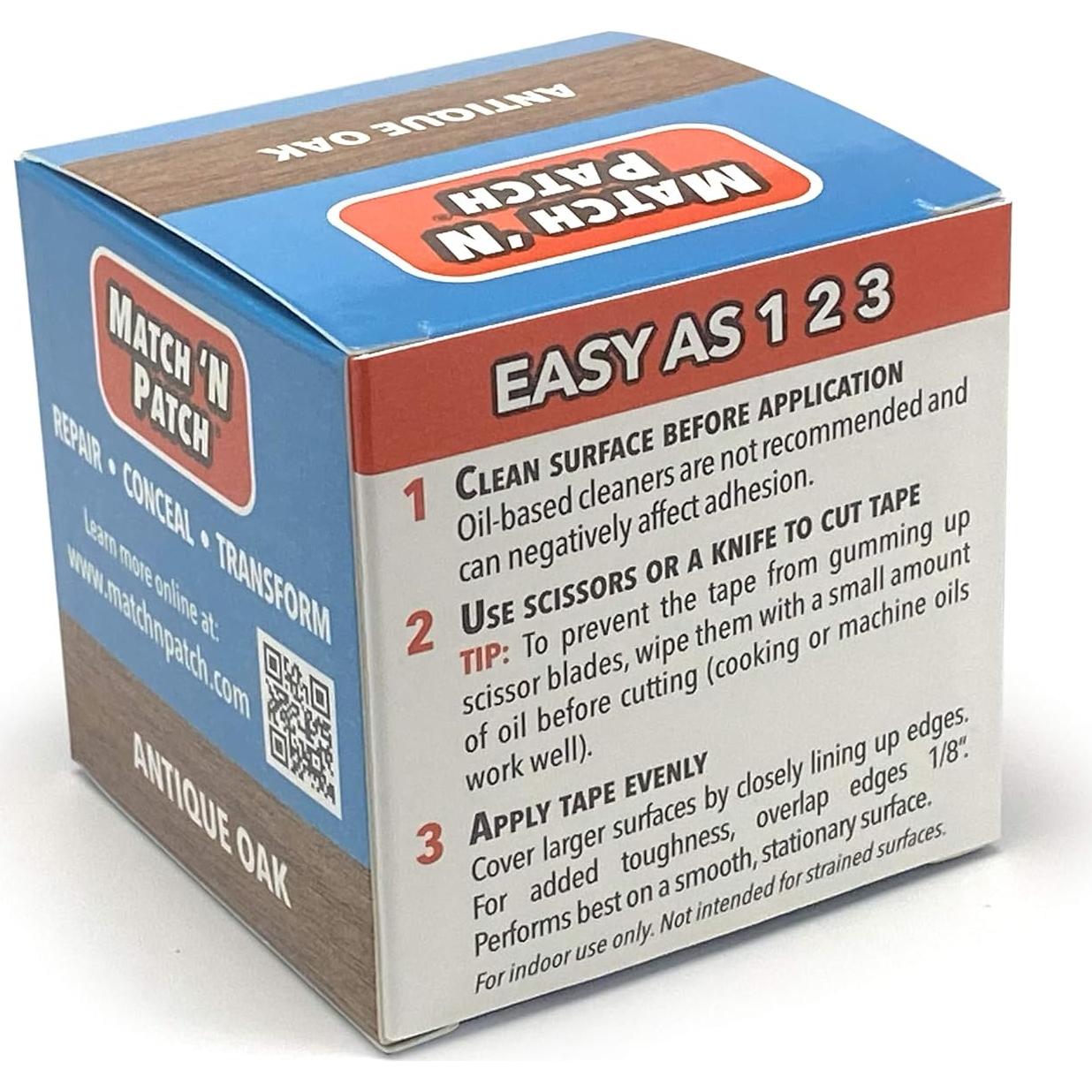 Cinta de Reparación de Madera Match 'N Patch Roble Antiguo 5.72 cm x 4.57 m