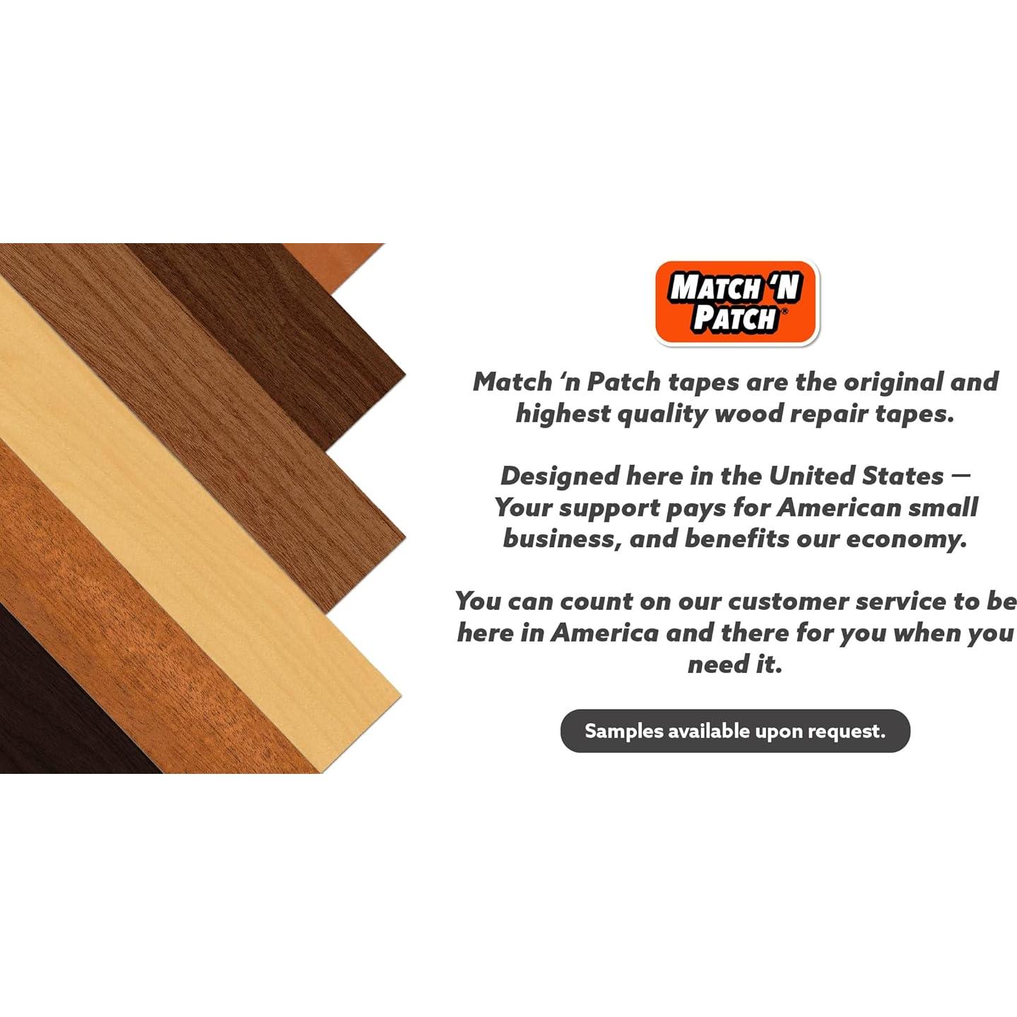 Cinta de Reparación de Madera Match 'N Patch Roble Antiguo 5.72 cm x 4.57 m