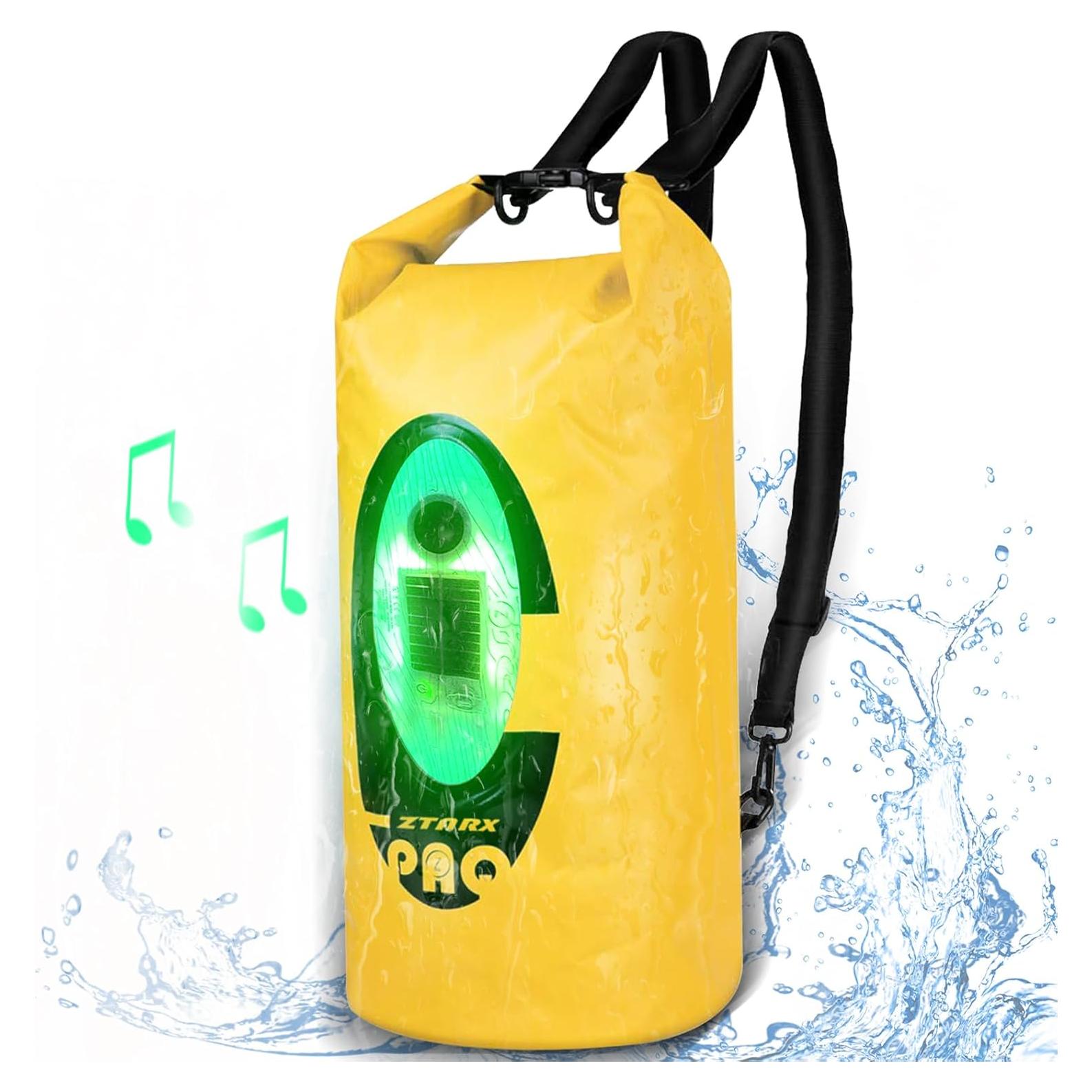 Mochila Seco Solar ZTARX 20L con Altavoz Bluetooth y LED