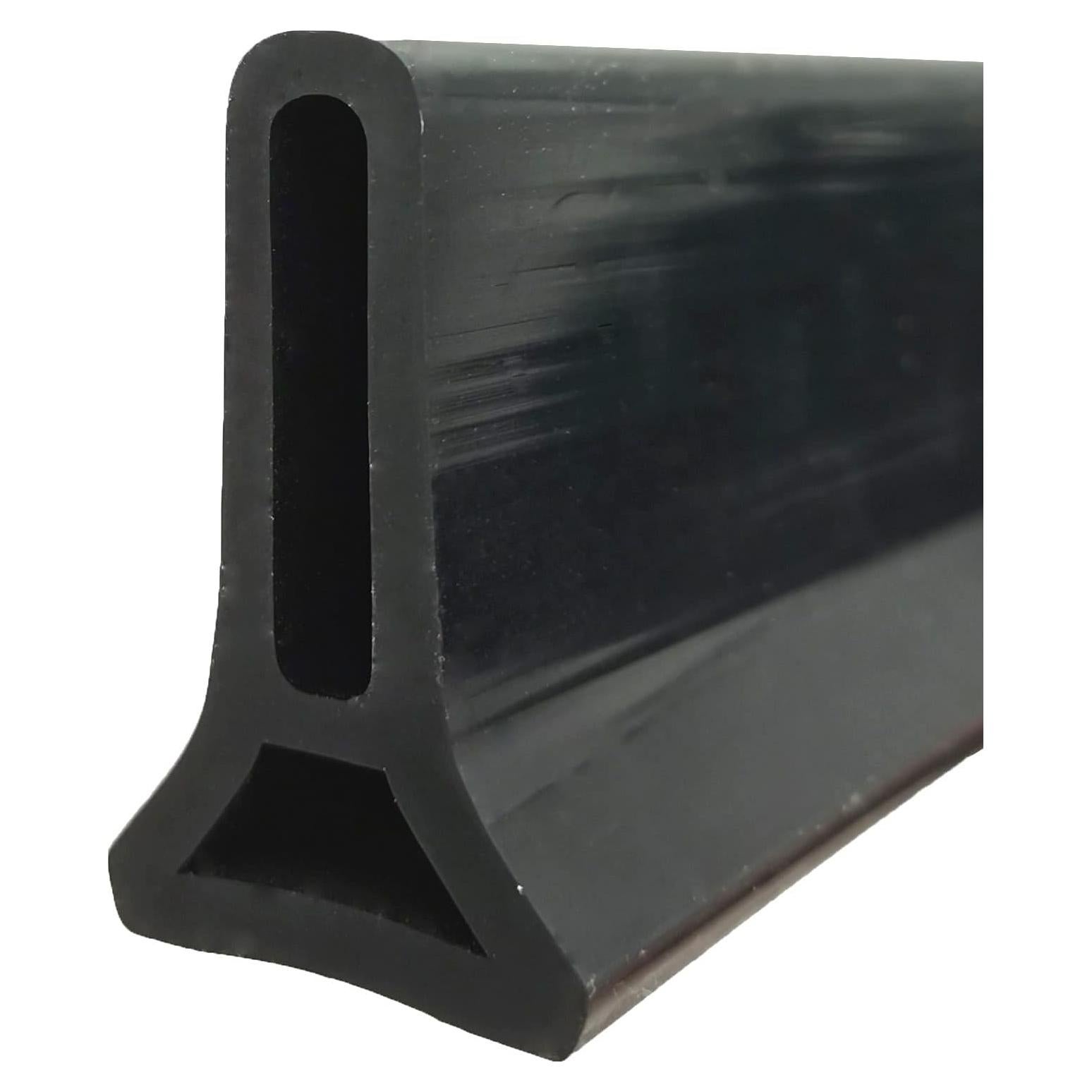 Dique de Ducha Plegable Ynotus 100% Goma 1.2cm Alto Negro