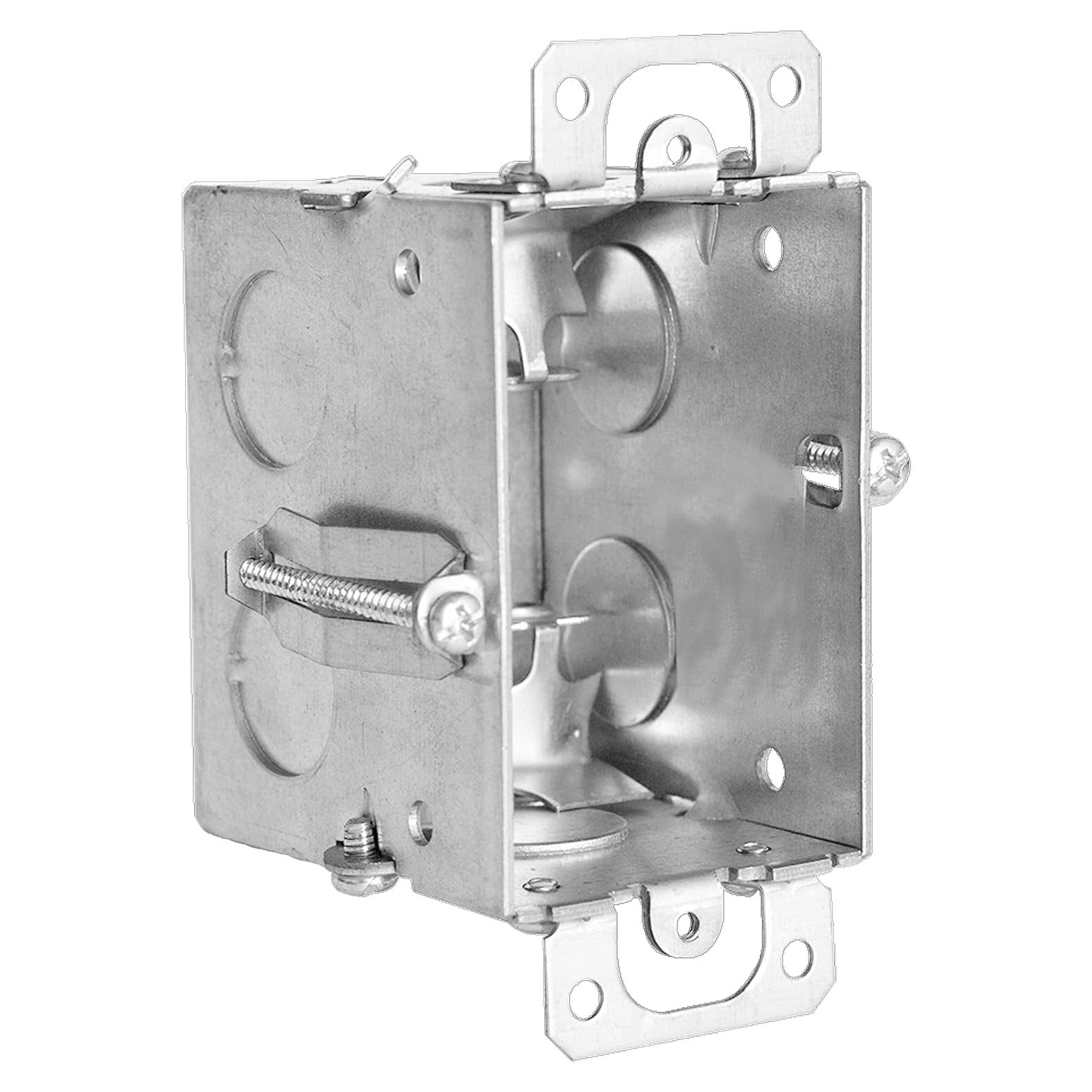 Caja Eléctrica Metálica Airmont 1-Gang 6.35 cm Profunda