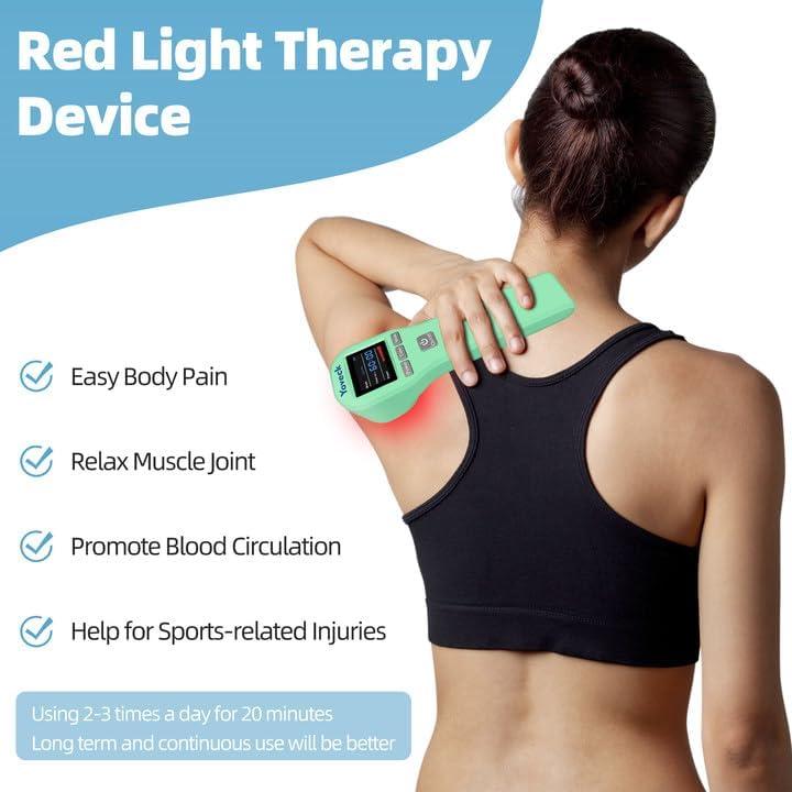 Dispositivo de Terapia de Luz Roja Yoveck 21.5x6cm Alivio Dolor