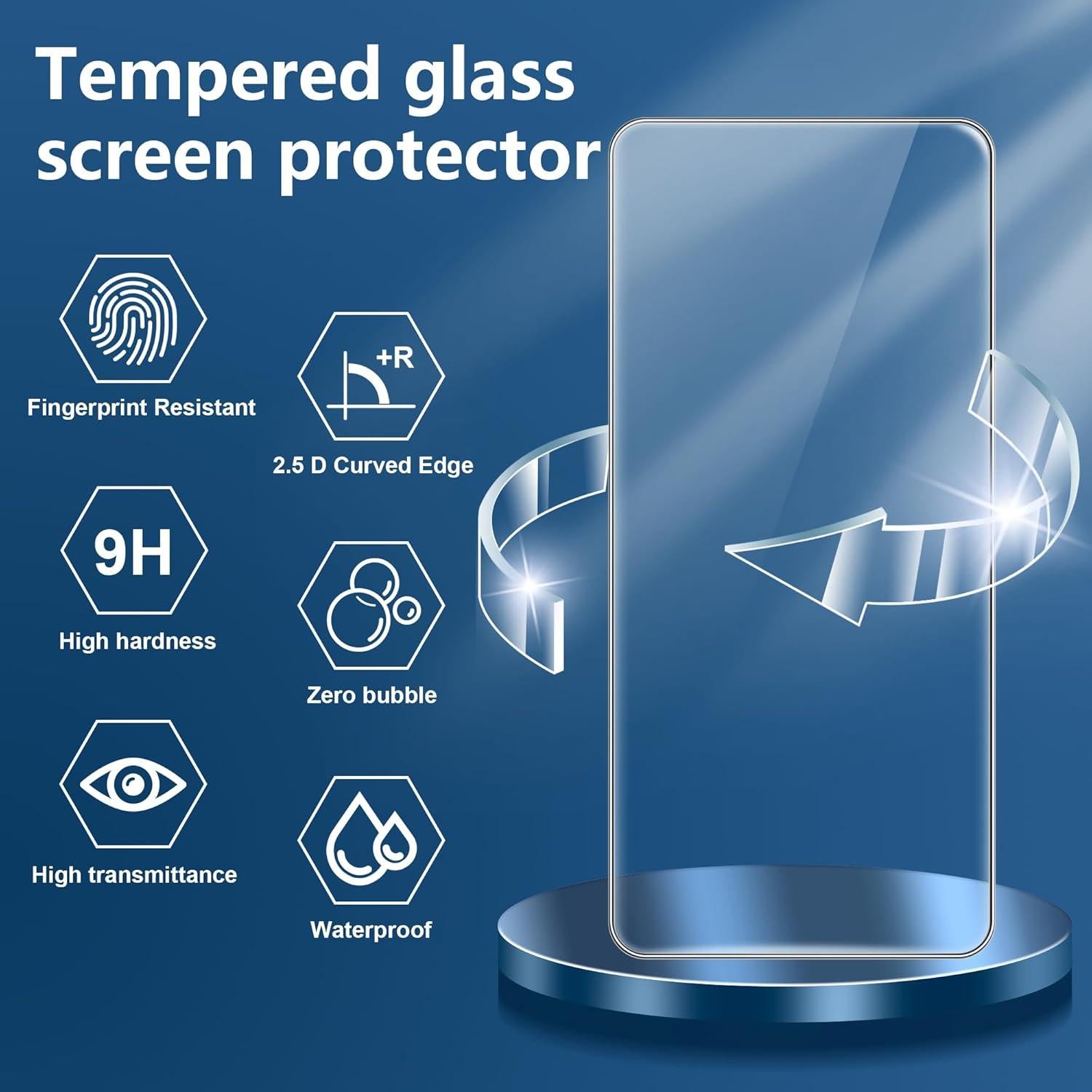 Protector de Pantalla HMD Skyline 9H Vidrio Templado 2 Pack