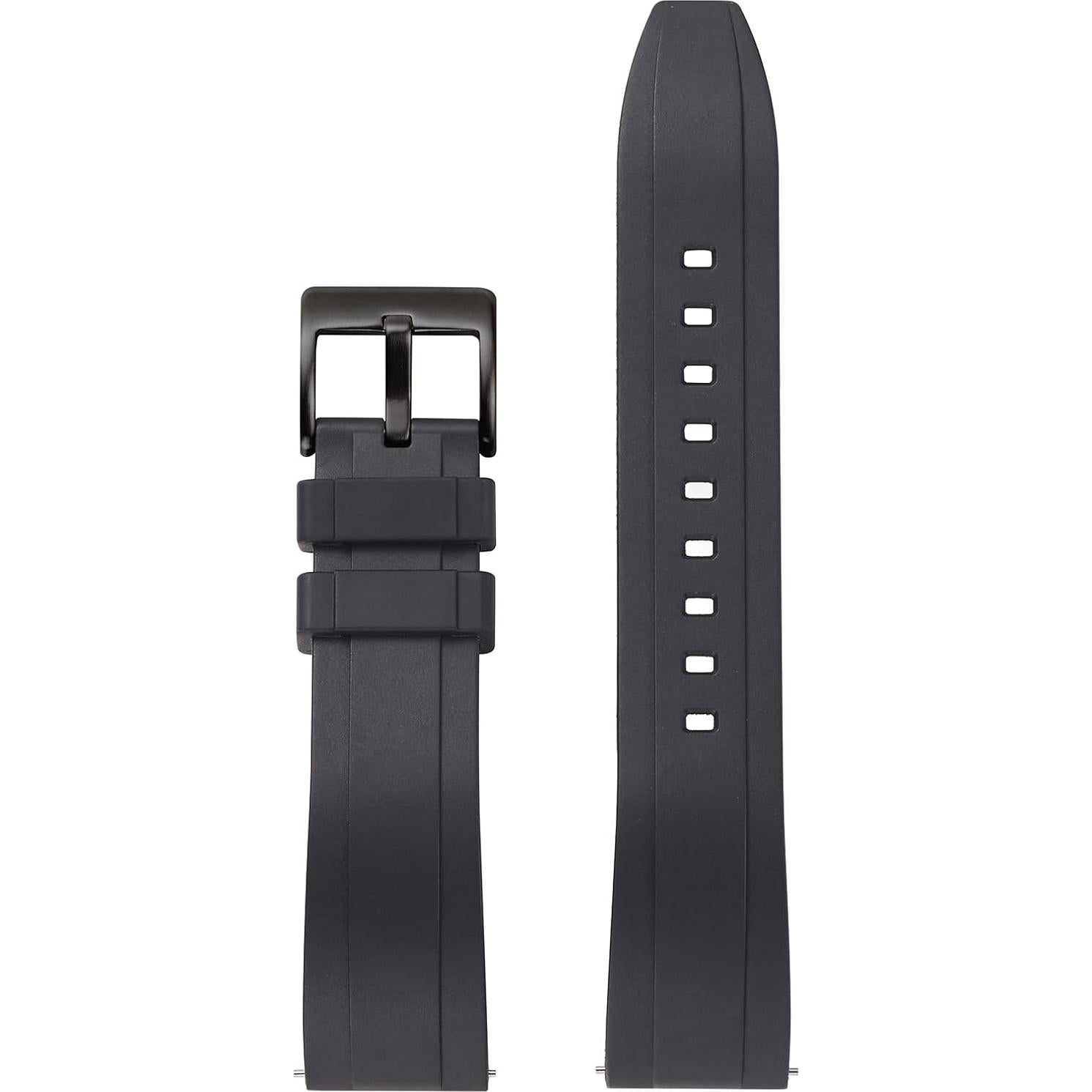 Correa de Reloj de Silicona WOUKUP 18mm 19mm 20mm 22mm Impermeable