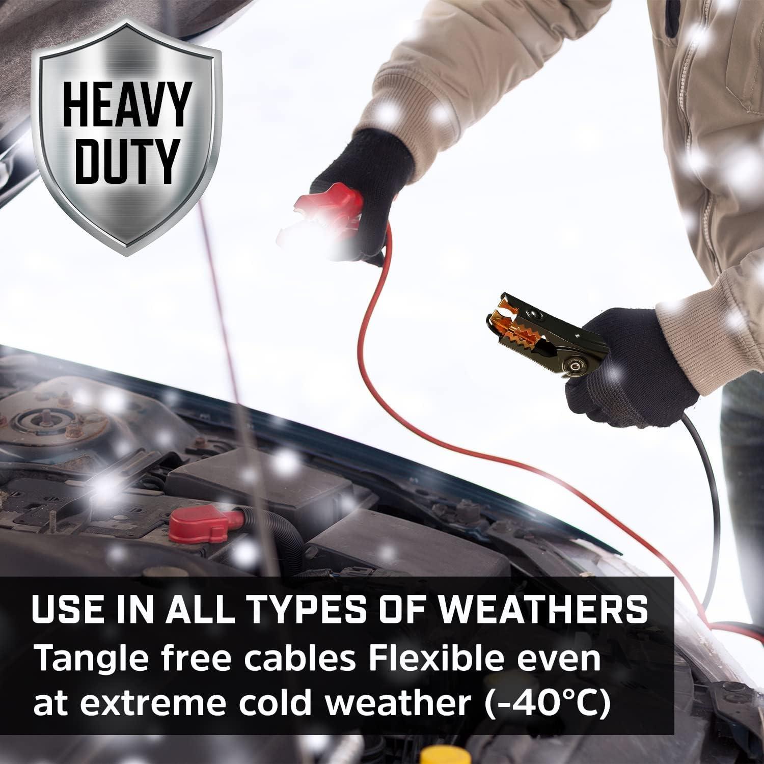 Cables de Arranque Energizer ENB-616U 4.88 m 6 Gauge